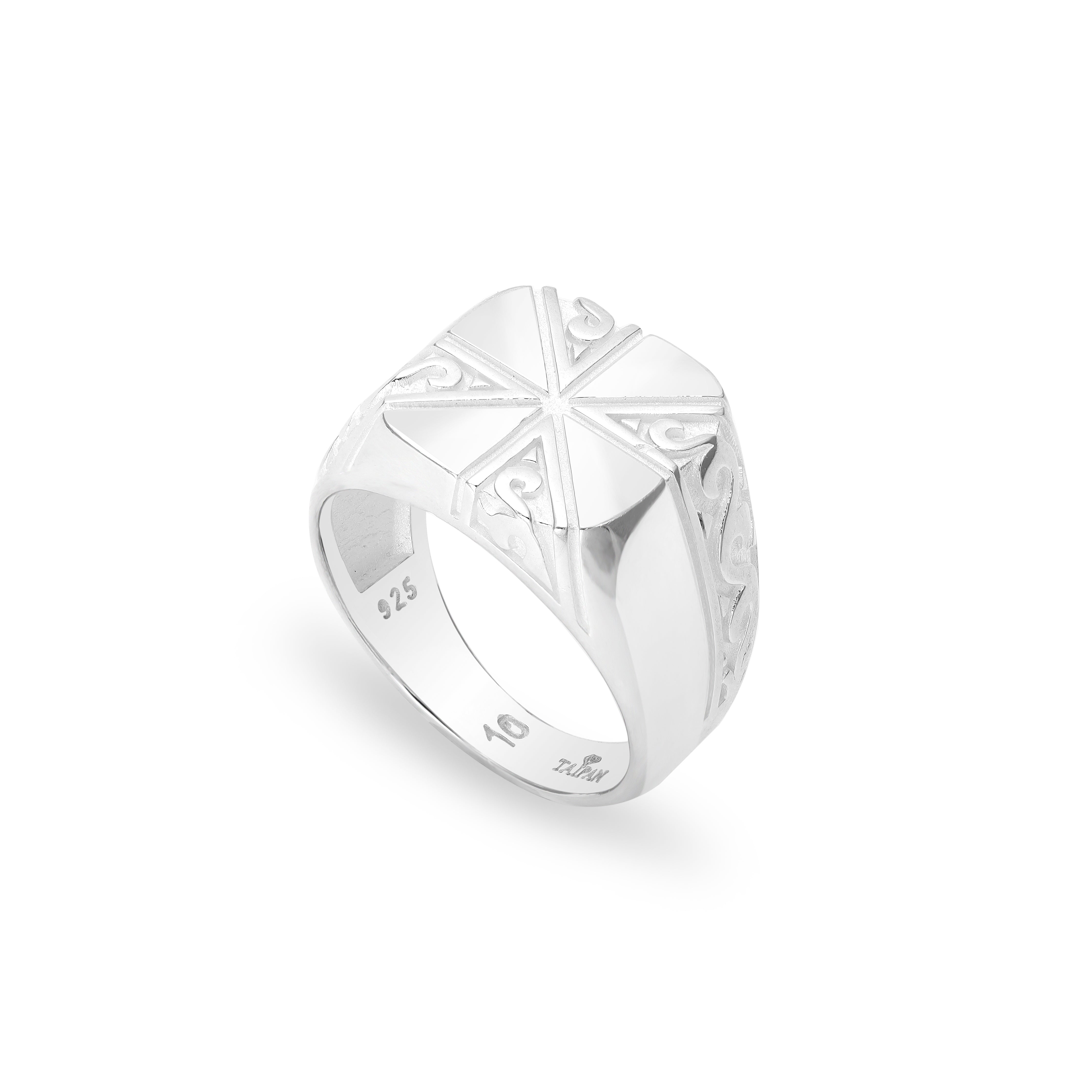 Silberring aus 925 Sterlingsilber Größe 8-12 "Oriental Dream" - Taipan Schmuck