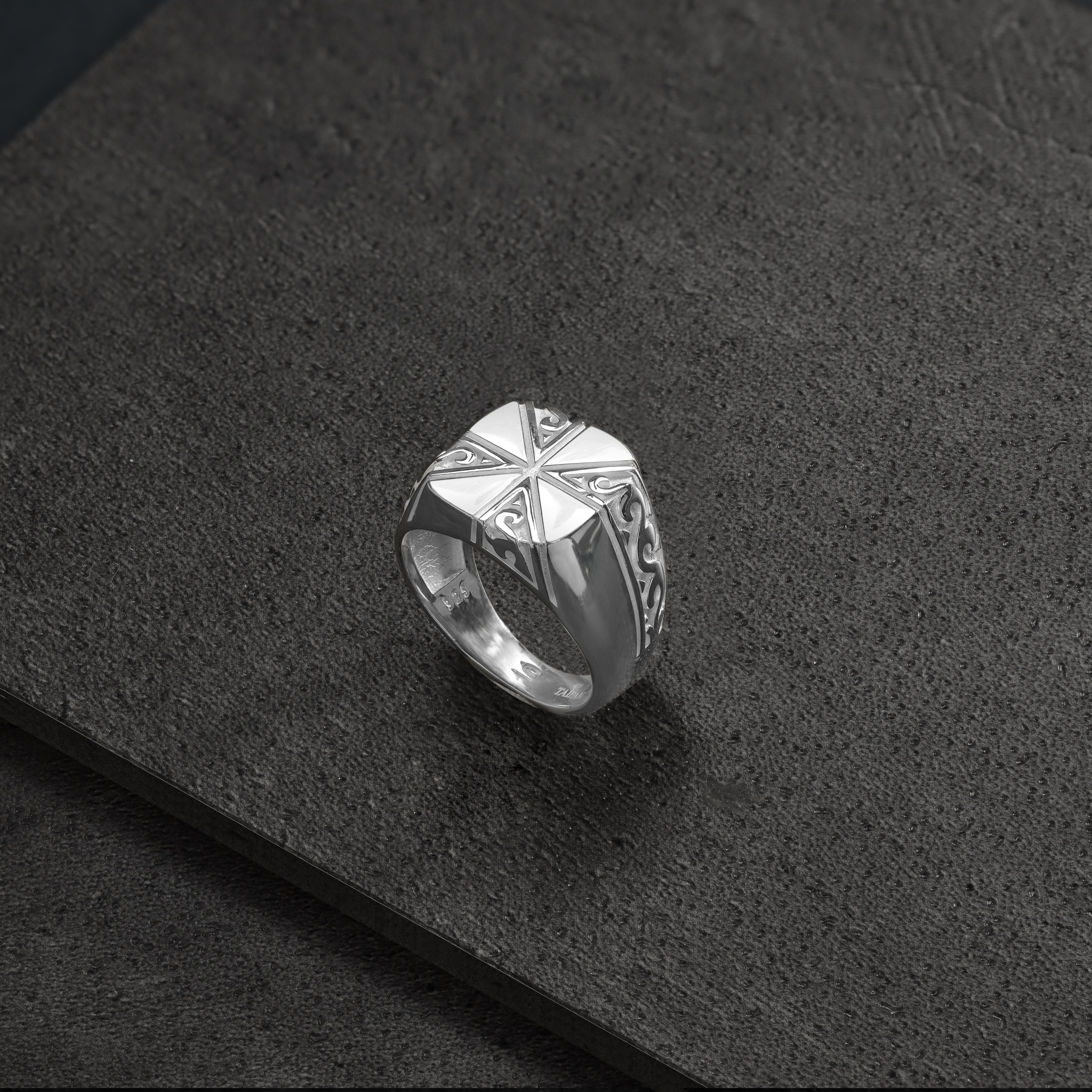 Silberring aus 925 Sterlingsilber Größe 8-12 "Oriental Dream" - Taipan Schmuck
