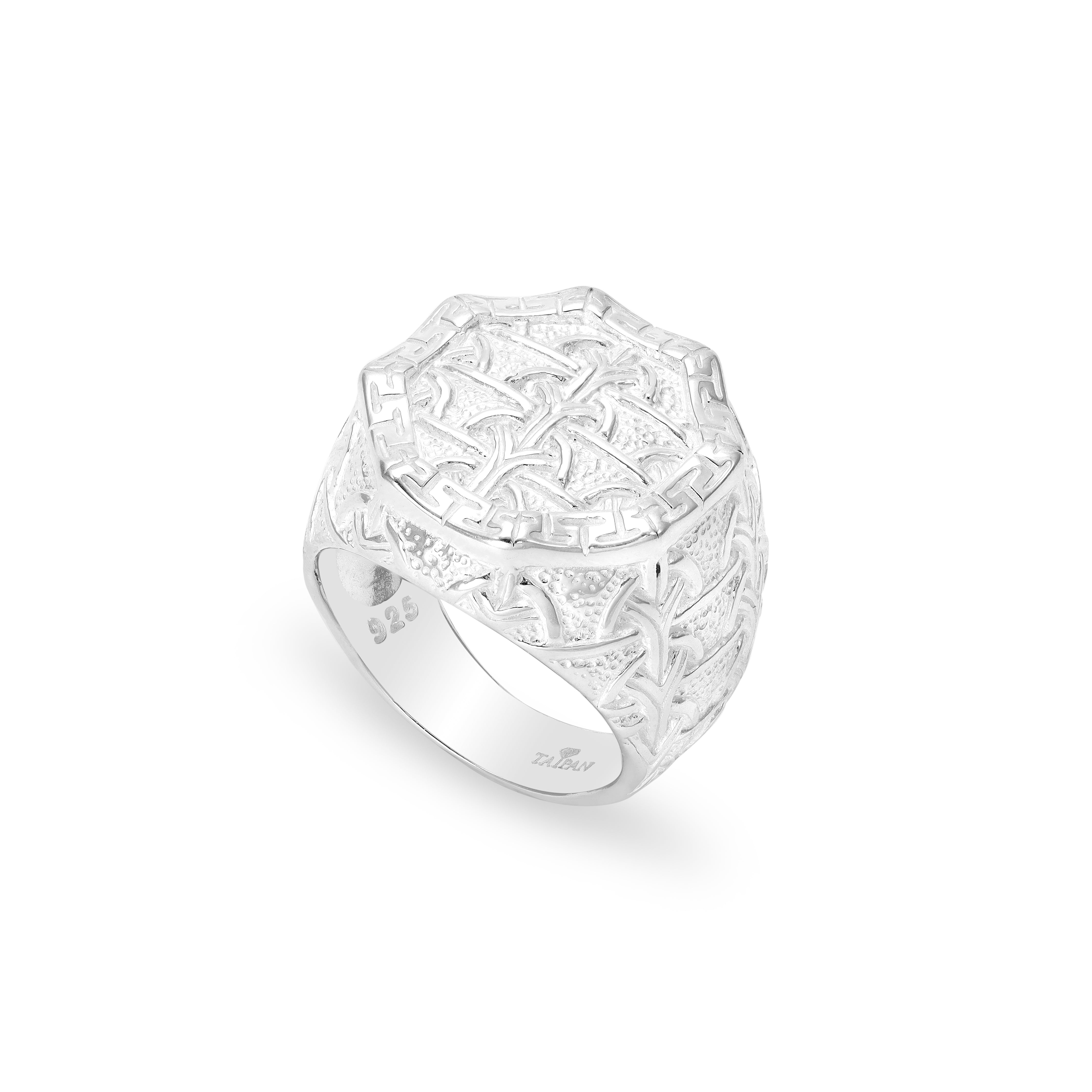 Silver ring made of 925 sterling silver size 8-12 "Oriental Dream"