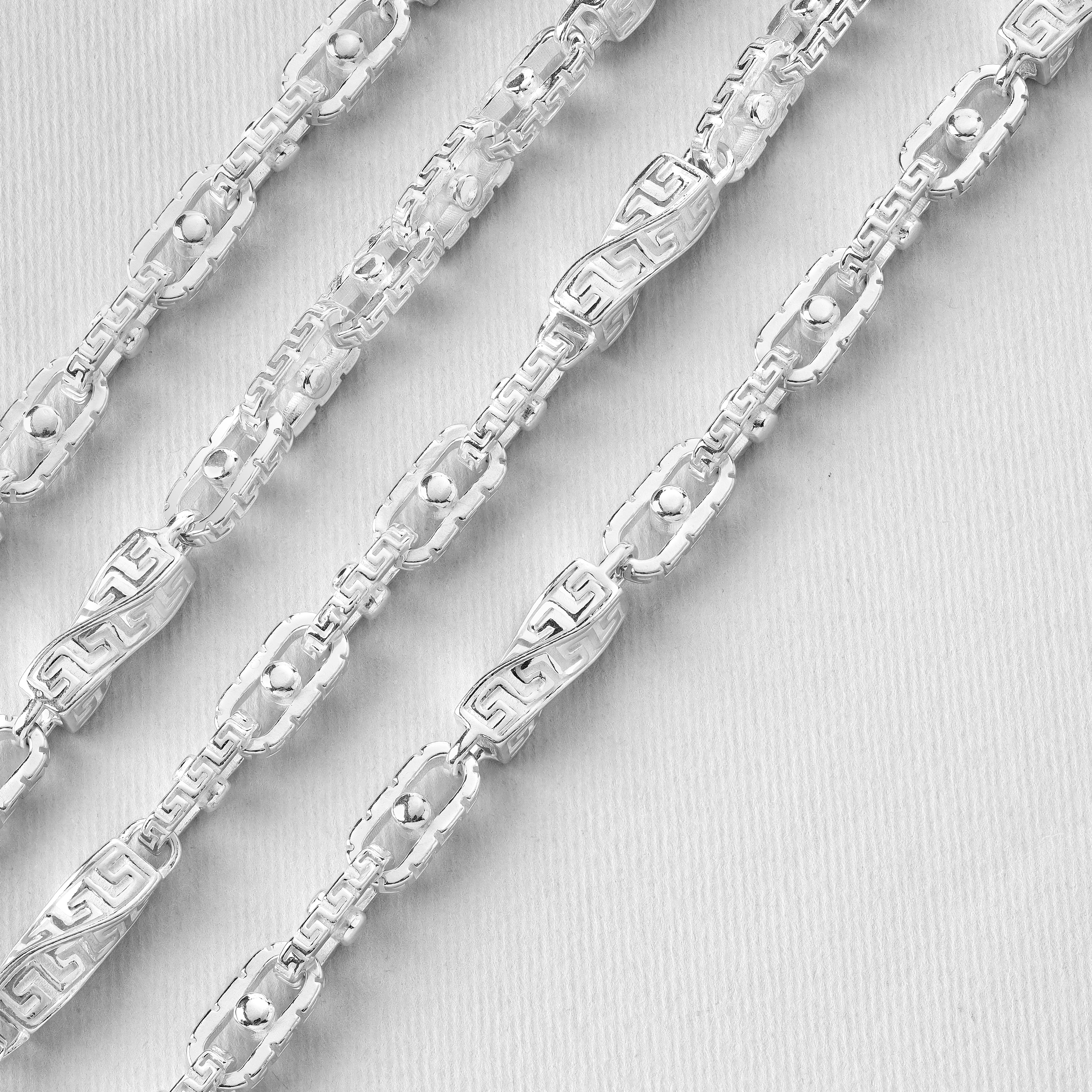 Santorini Kette 6mm - 925 Silber - Taipan Schmuck