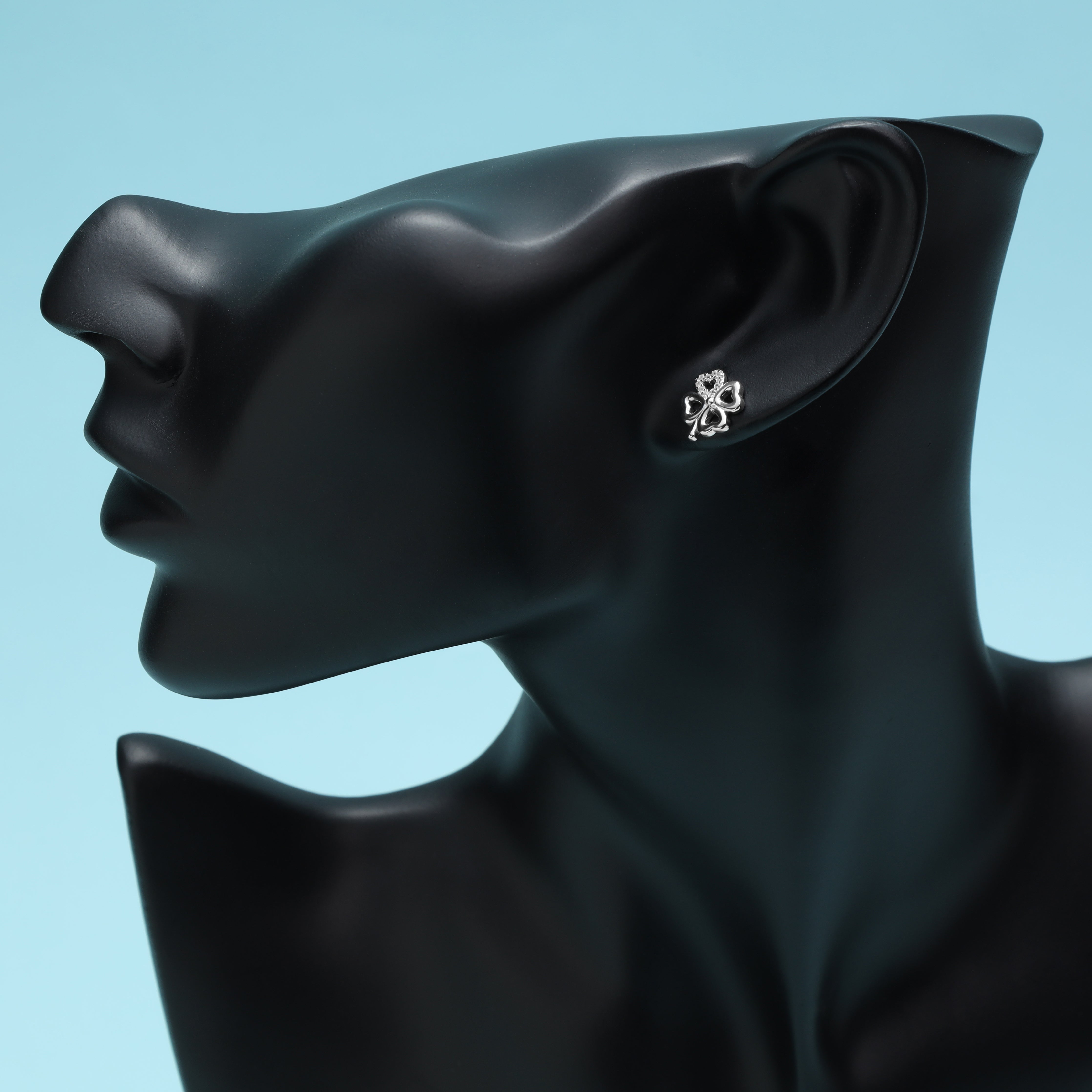 Damen Ohrringe Four Hertz aus 925 Sterlingsilber - Taipan Schmuck