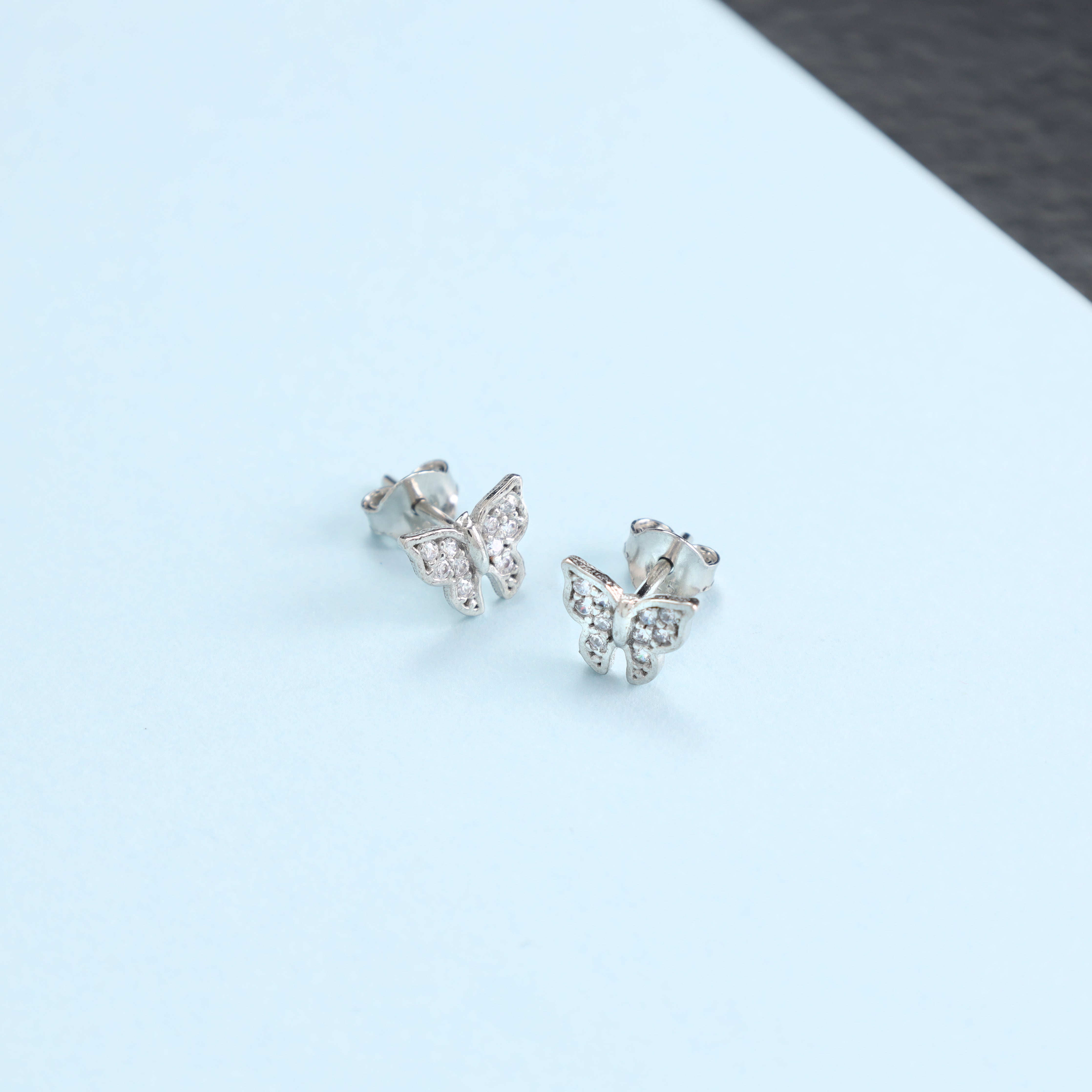 Damen Ohrringe Schmetterling aus 925 Sterlingsilber - Taipan Schmuck