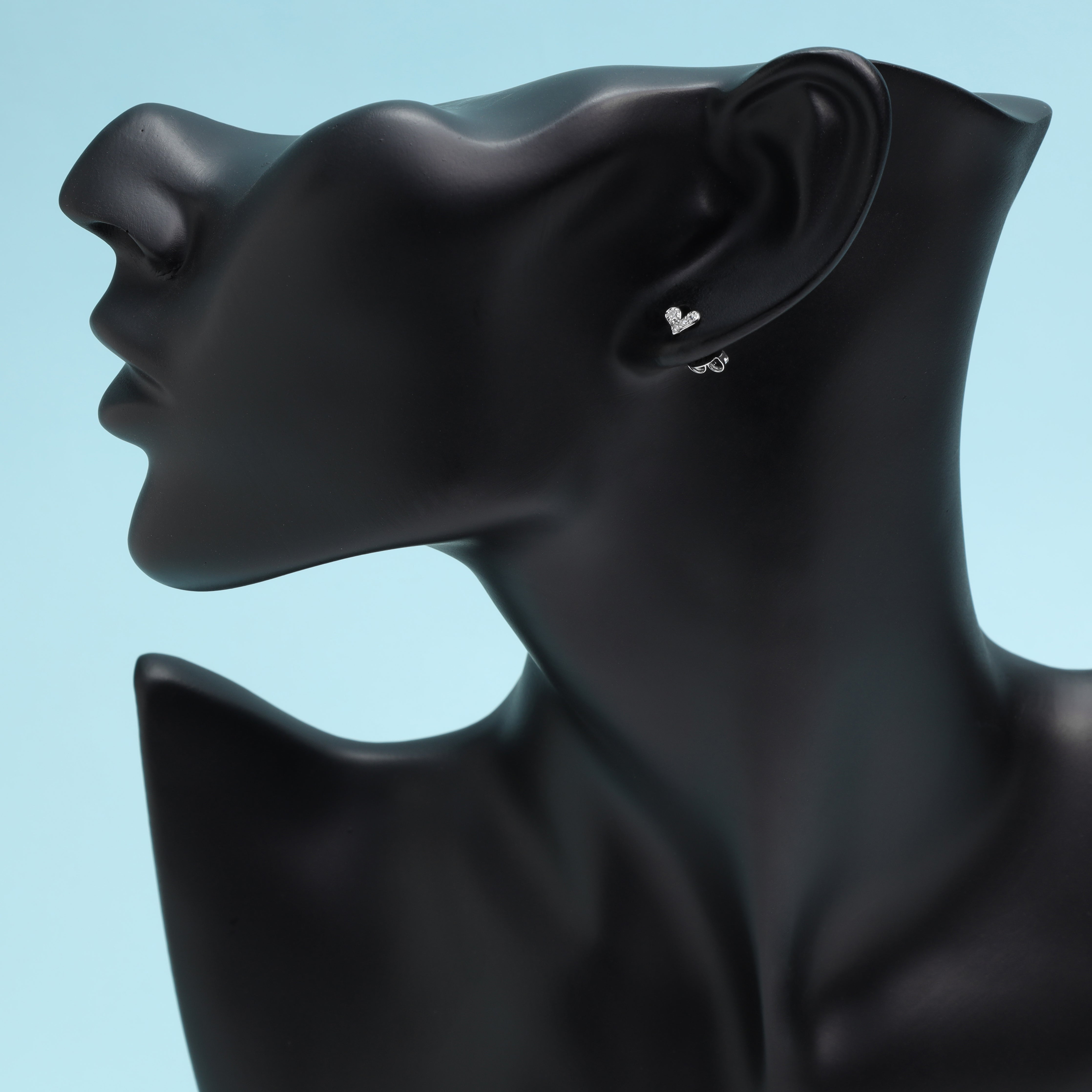 Damen Ohrringe Hertz aus 925 Sterlingsilber - Taipan Schmuck