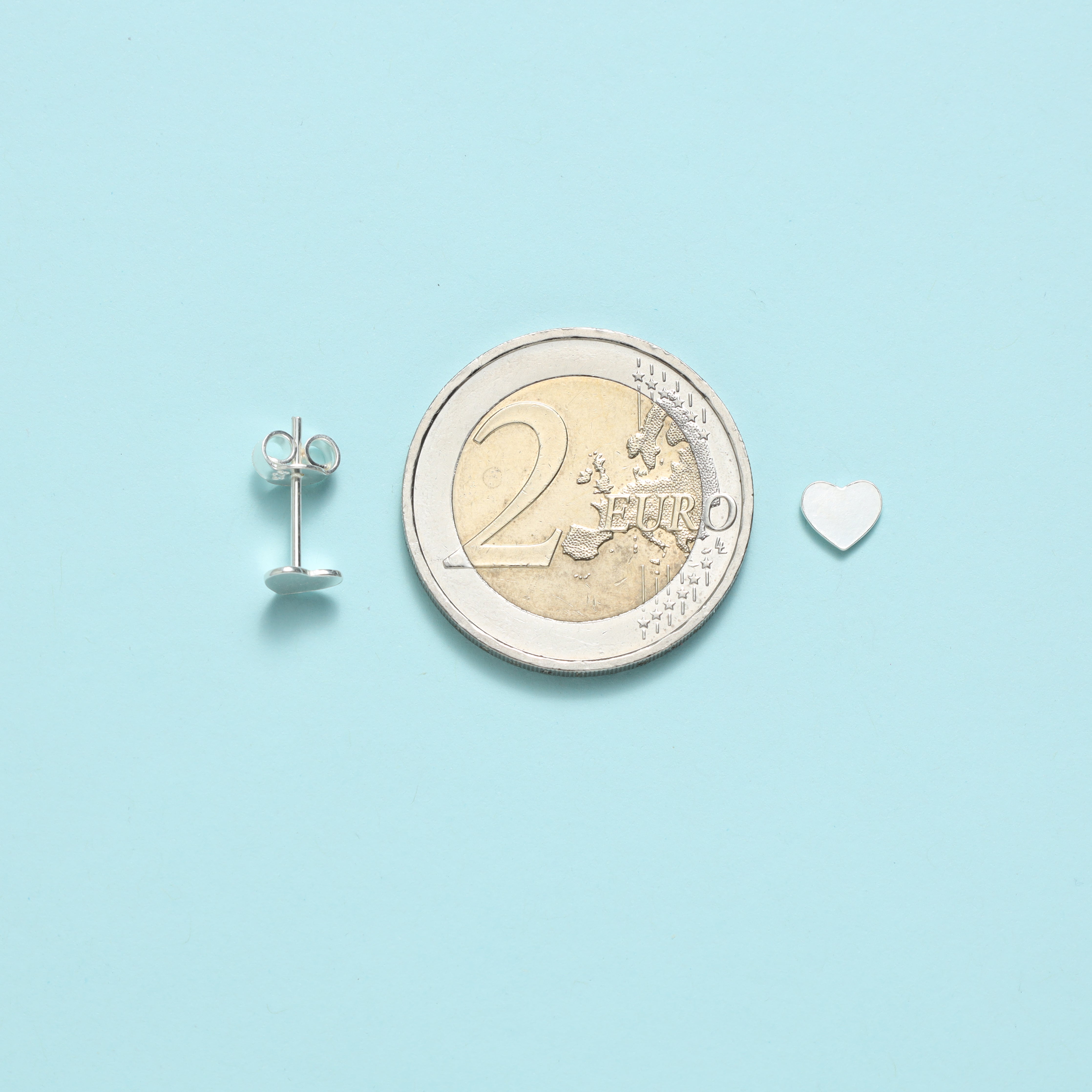 Damen Ohrringe Hertz S/M/L aus 925 Sterlingsilber - Taipan Schmuck