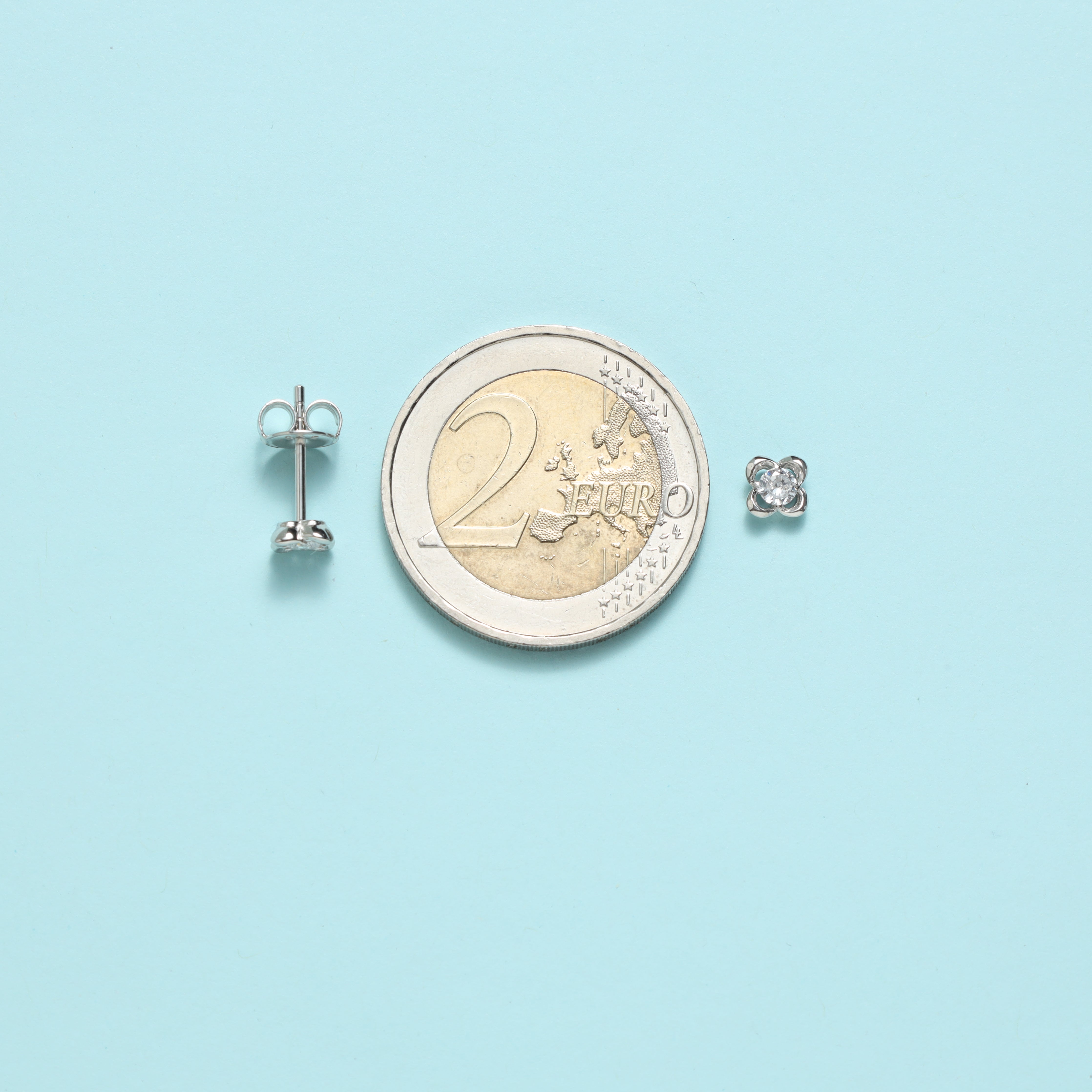 Damen Ohrringe Blumen aus 925 Sterlingsilber - Taipan Schmuck