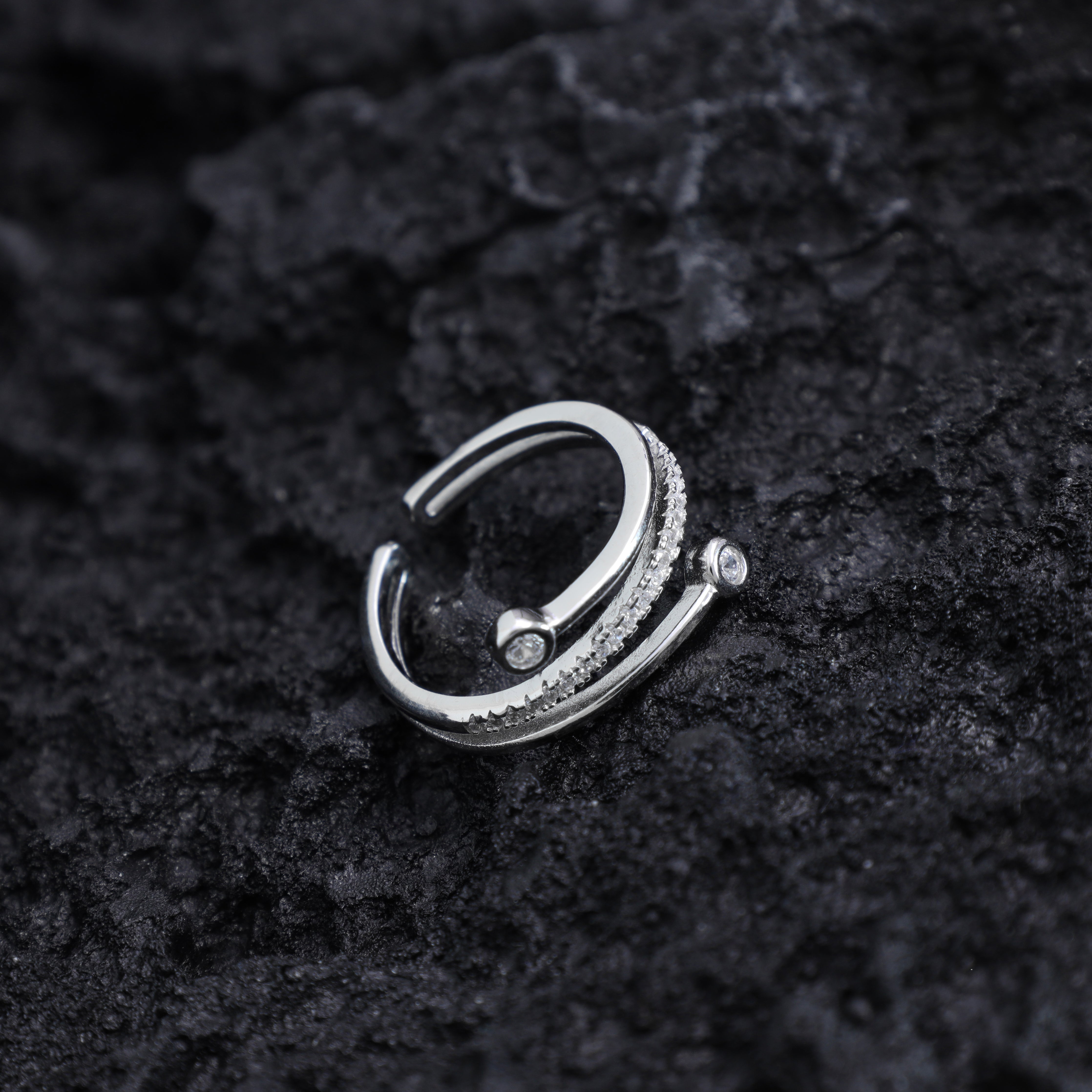 Damen Silberring Zirkonia Ring Größe aus 925 Sterlingsilber - Taipan Schmuck