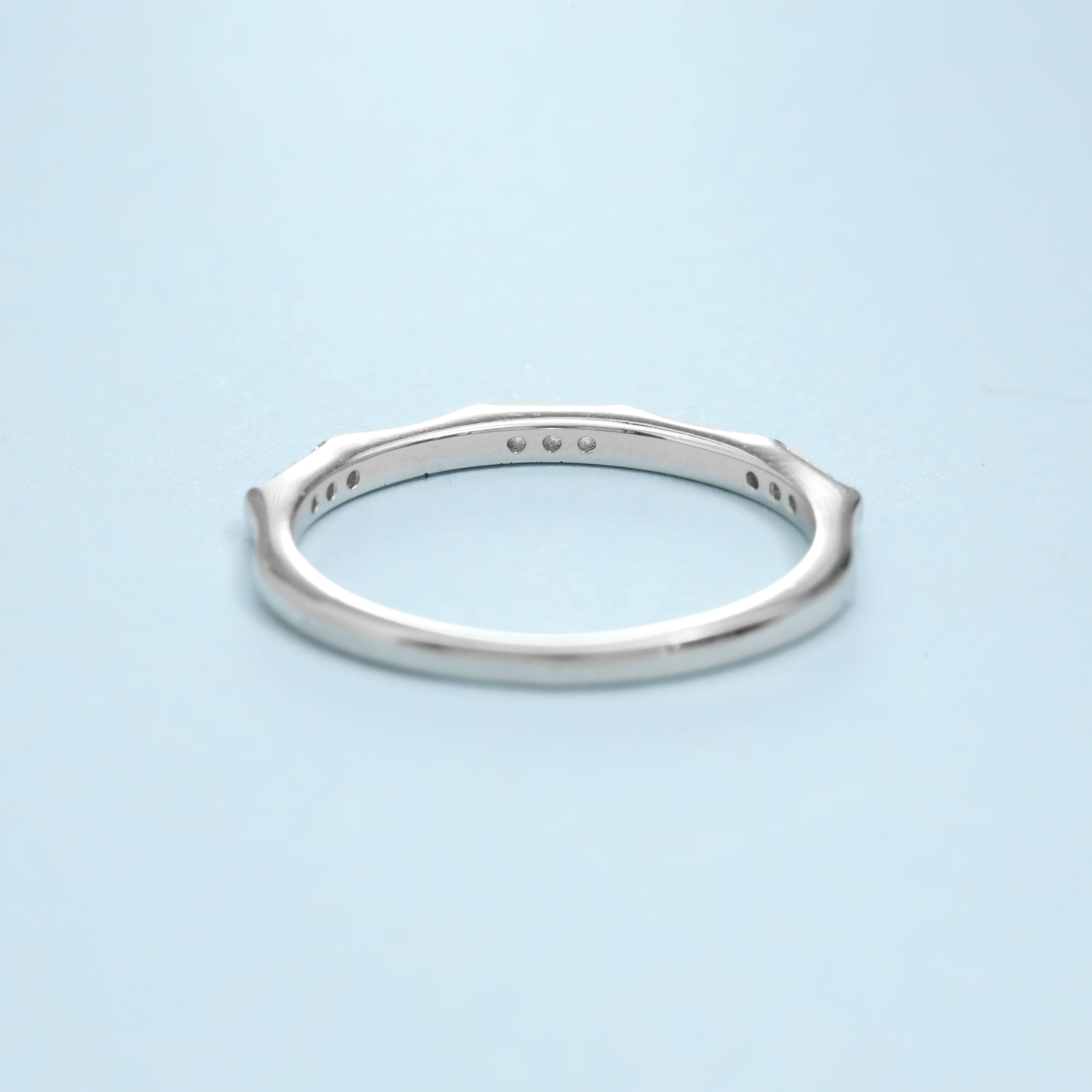 Eleganter Damen Silberring Zirkonia Ring Gr. 6/7/8 aus 925 Sterlingsilber - Taipan Schmuck
