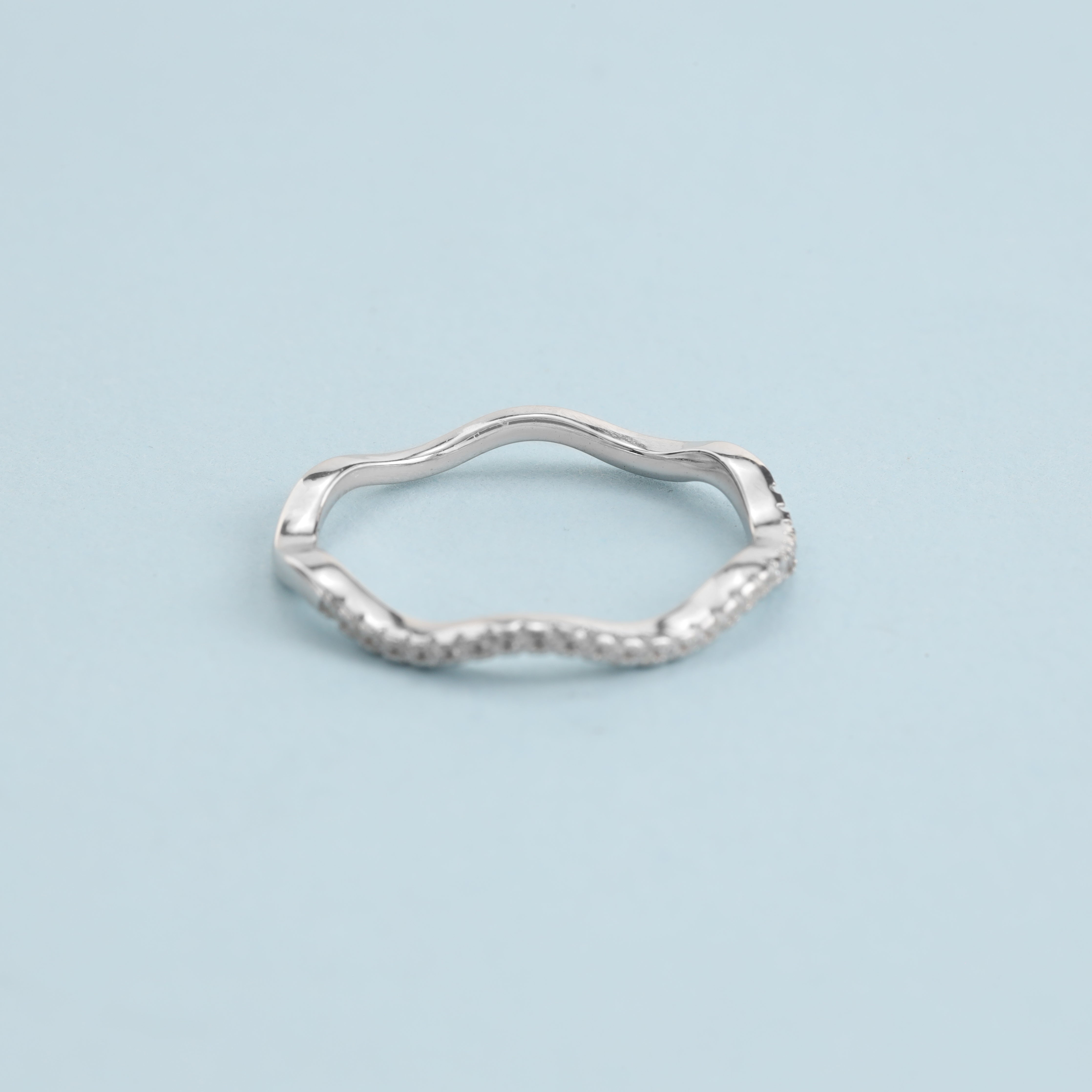 Feiner Damen Silberring Zirkonia Ring Größe 6-8 aus 925 Sterlingsilber - Taipan Schmuck