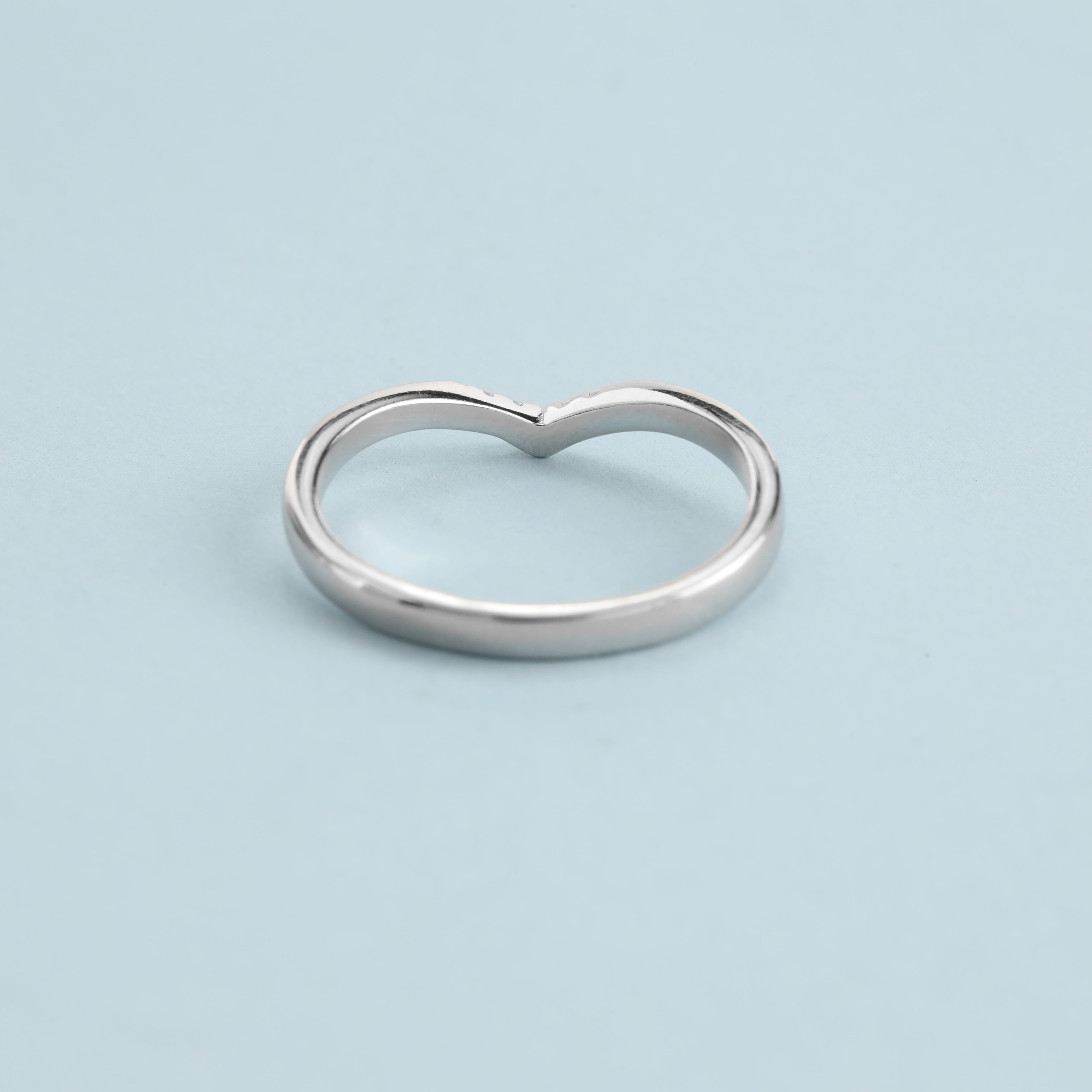 Schlichter Damen Silberring Zirkonia Ring Größe 6-8 aus 925 Sterlingsilber - Taipan Schmuck