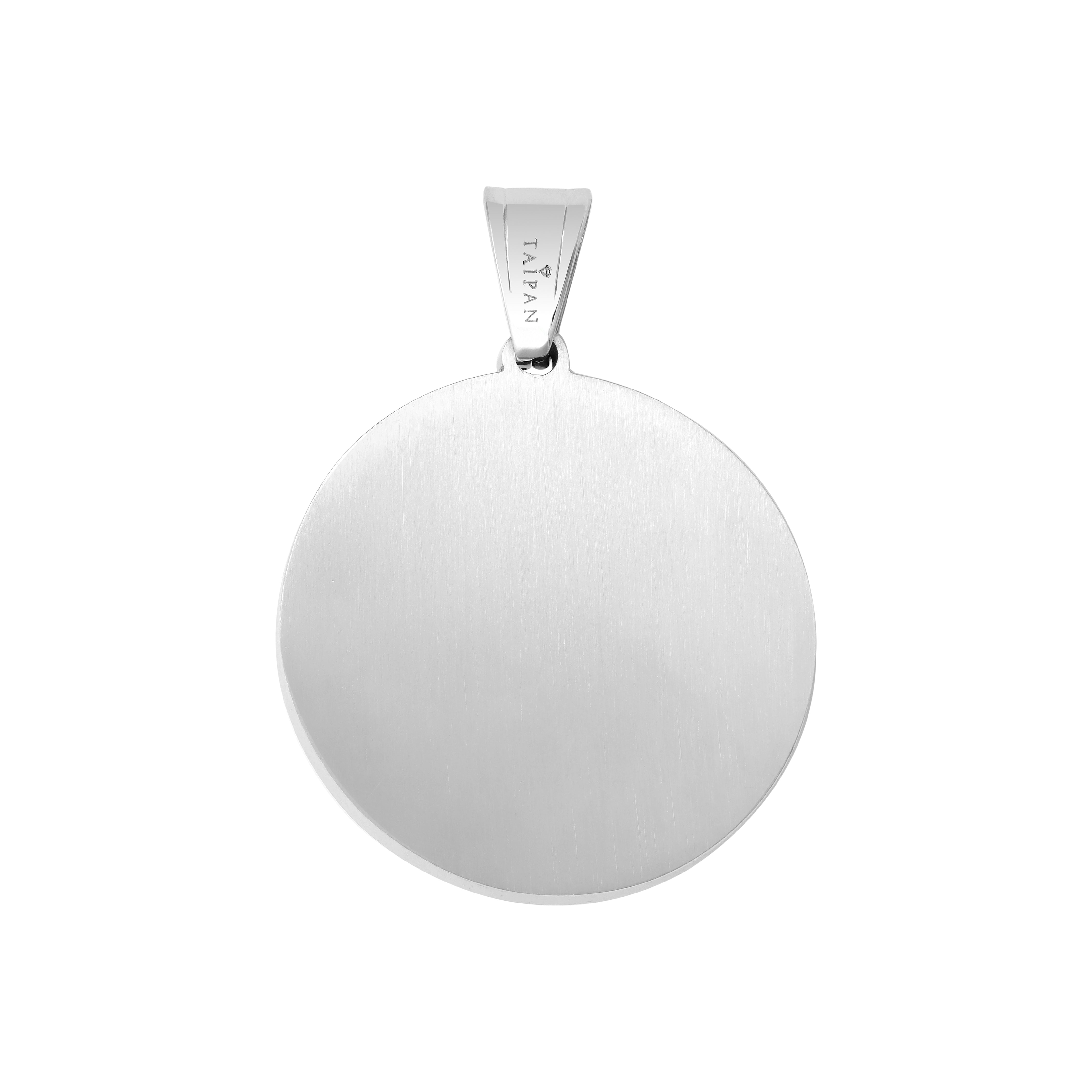 Iced Out Stil Löwe Anhänger aus Edelstahl - Taipan Schmuck