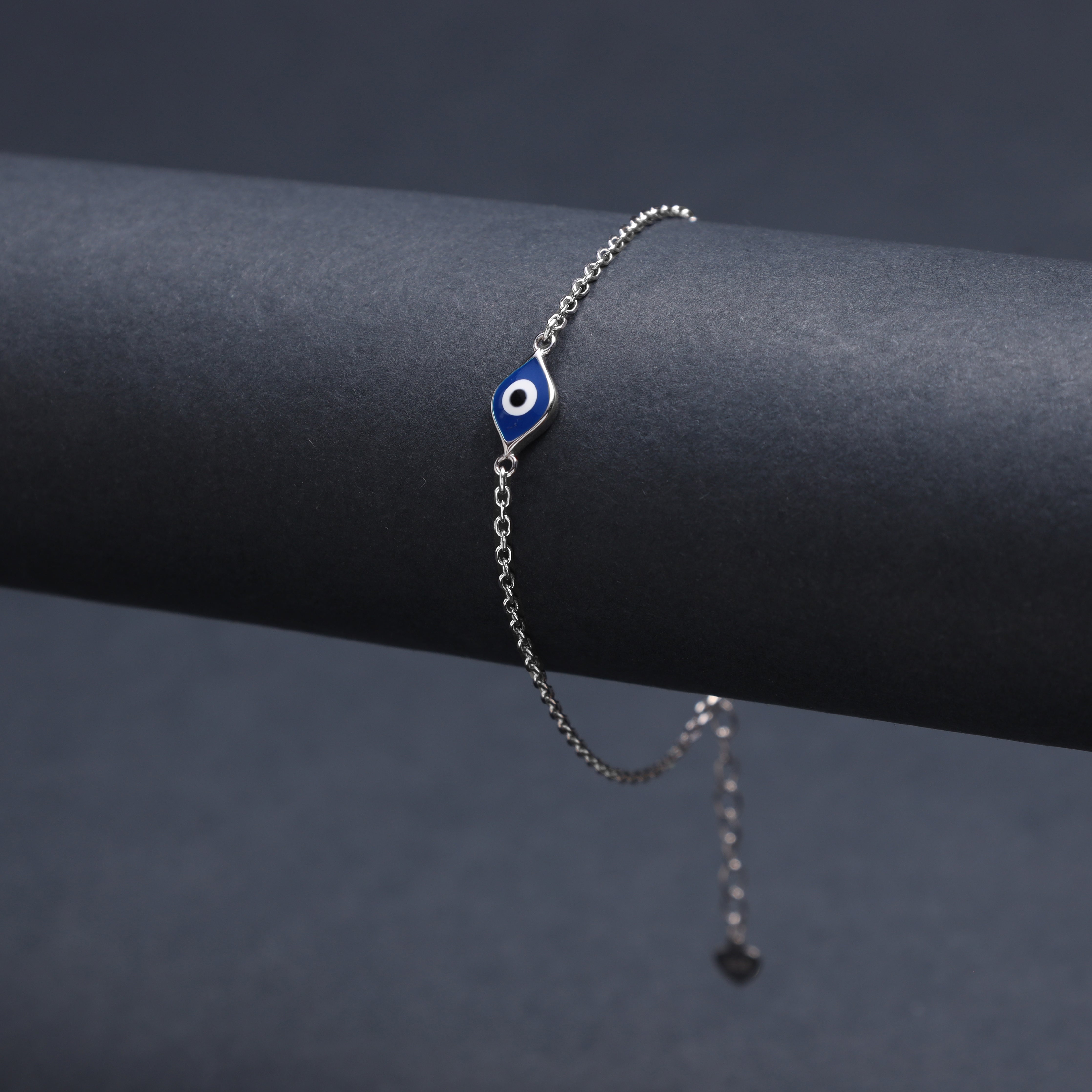 Damen Armband mit Nazar Evil Eye aus 925 Silber - Taipan Schmuck