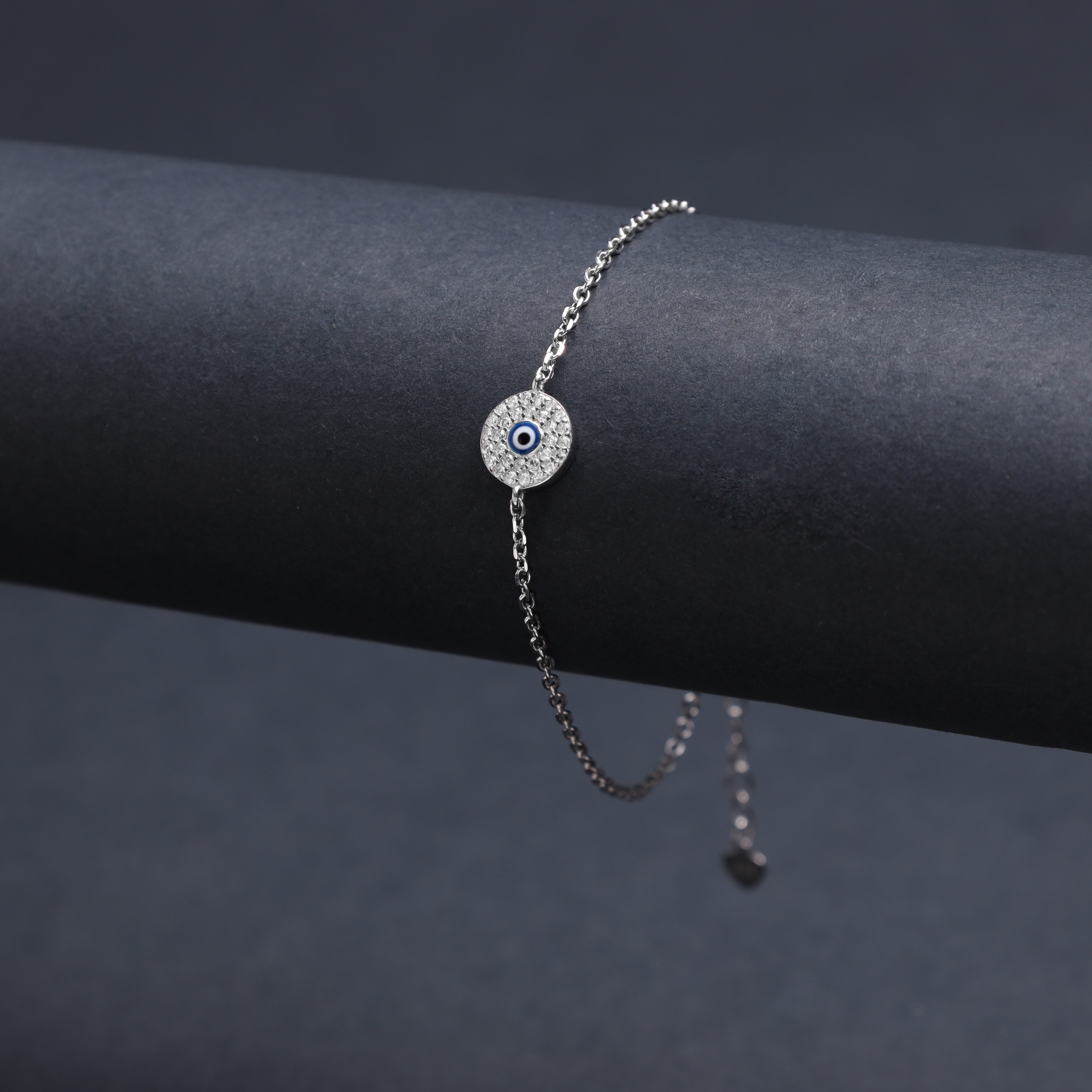 Damen Armband mit Nazar Evil eye aus 925 Silber - Taipan Schmuck