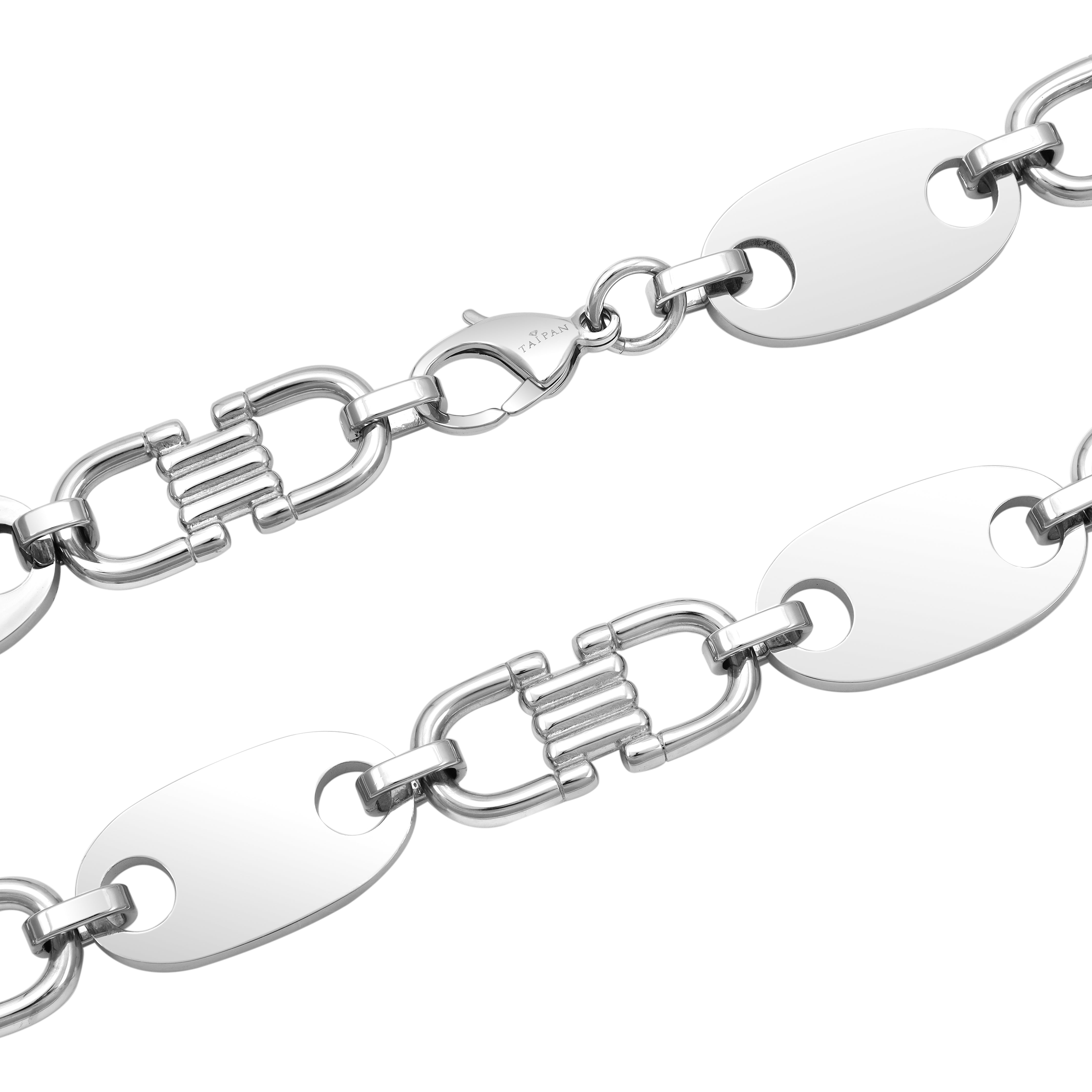 HYPER Plattenkette 20mm breit aus Edelstahl - Taipan Schmuck