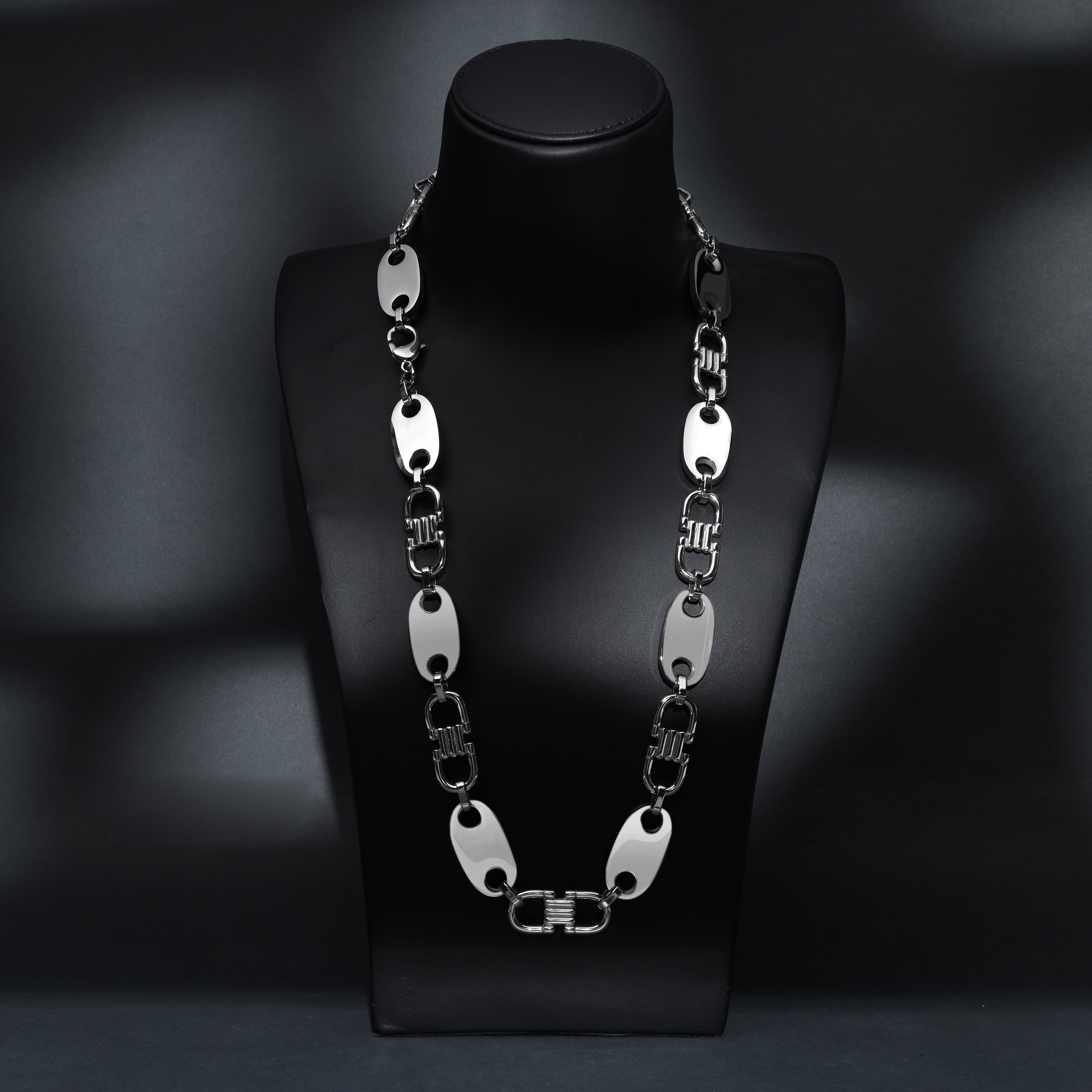 HYPER Plattenkette 20mm breit aus Edelstahl - Taipan Schmuck