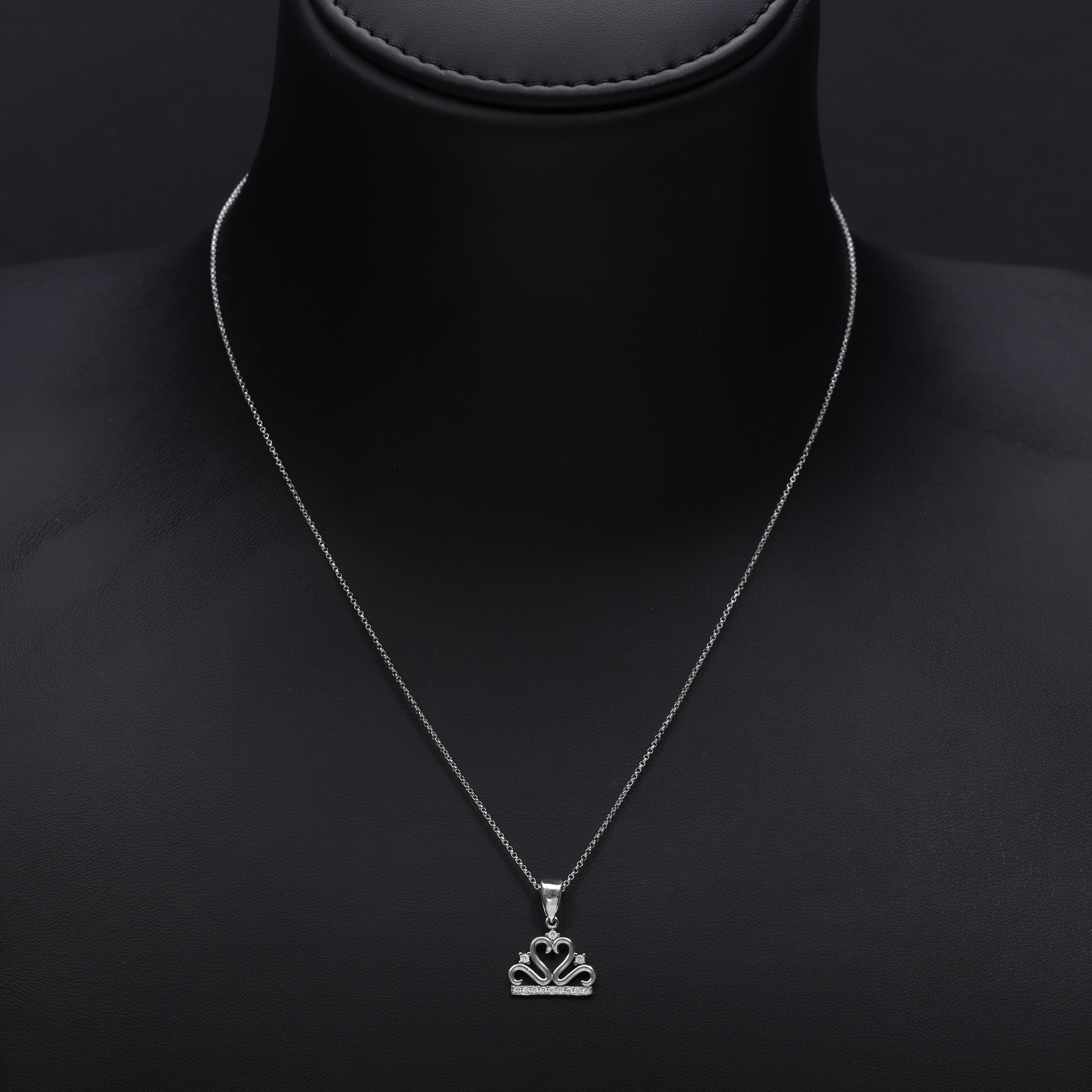 Damen Box Chain mit Herz Anhänger aus 925 Sterling Silber - Taipan Schmuck