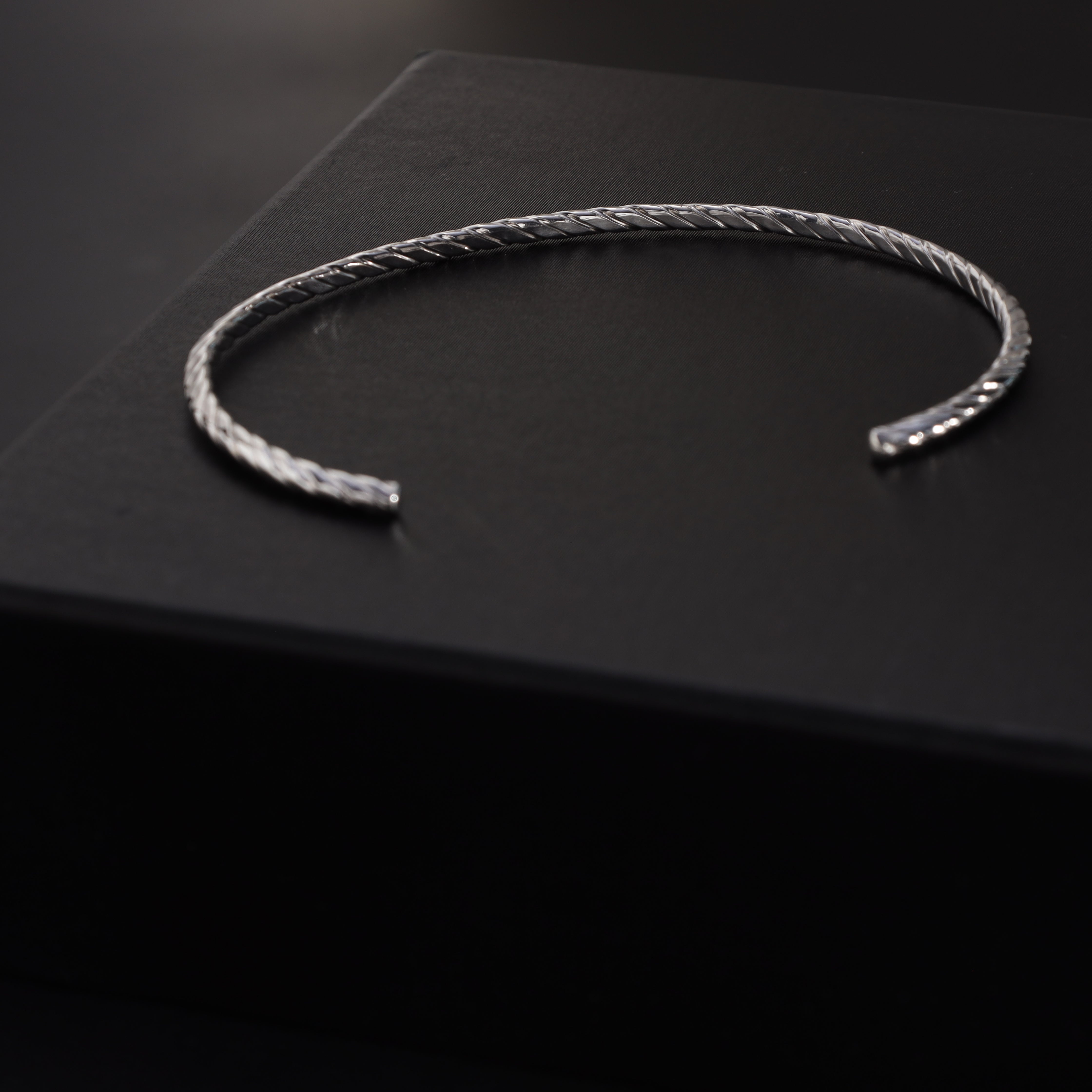 Armreif Armband 2,5mm breite aus 925 Sterling Silber - Taipan Schmuck