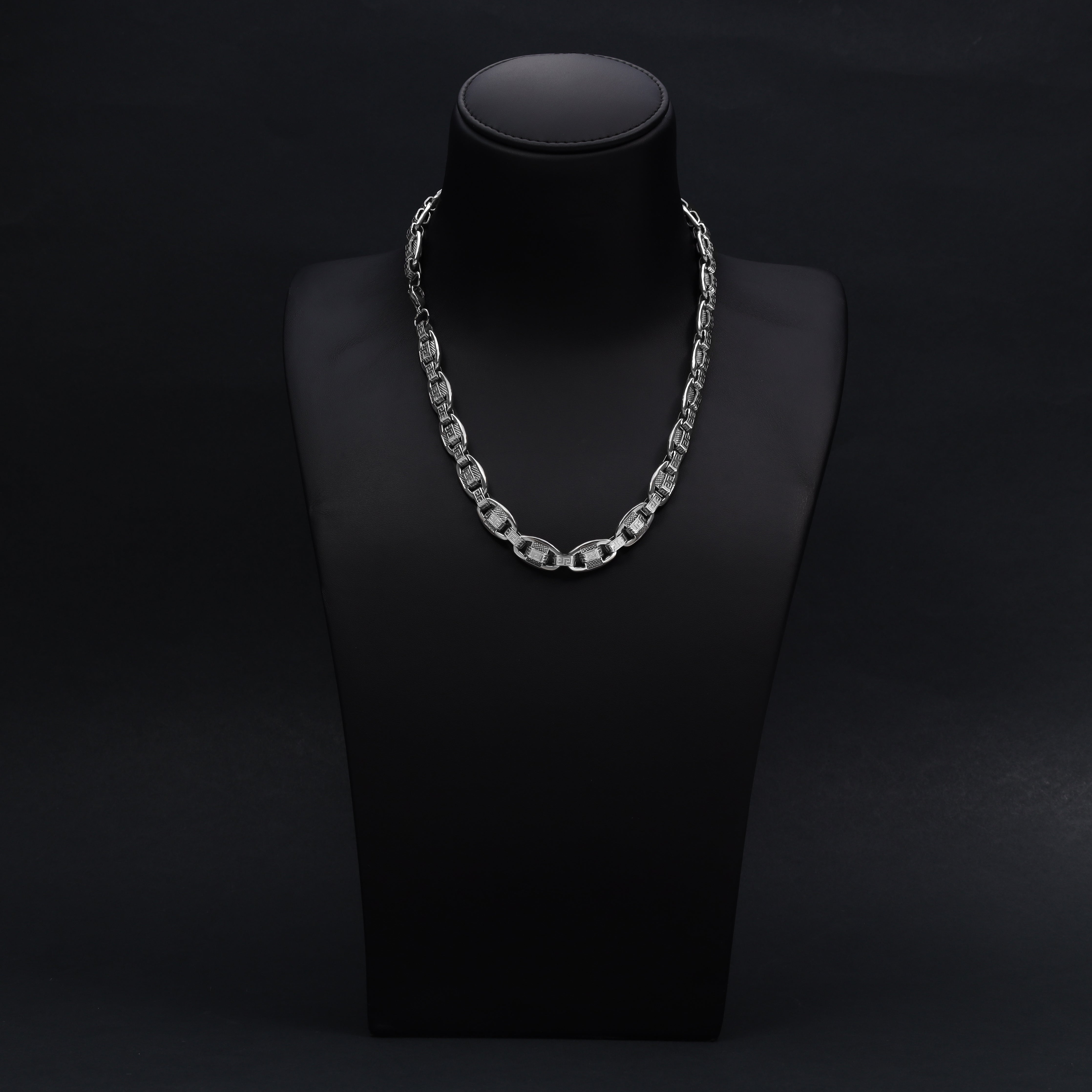 11mm Santorini Design Kette aus Edelstahl - Taipan Schmuck