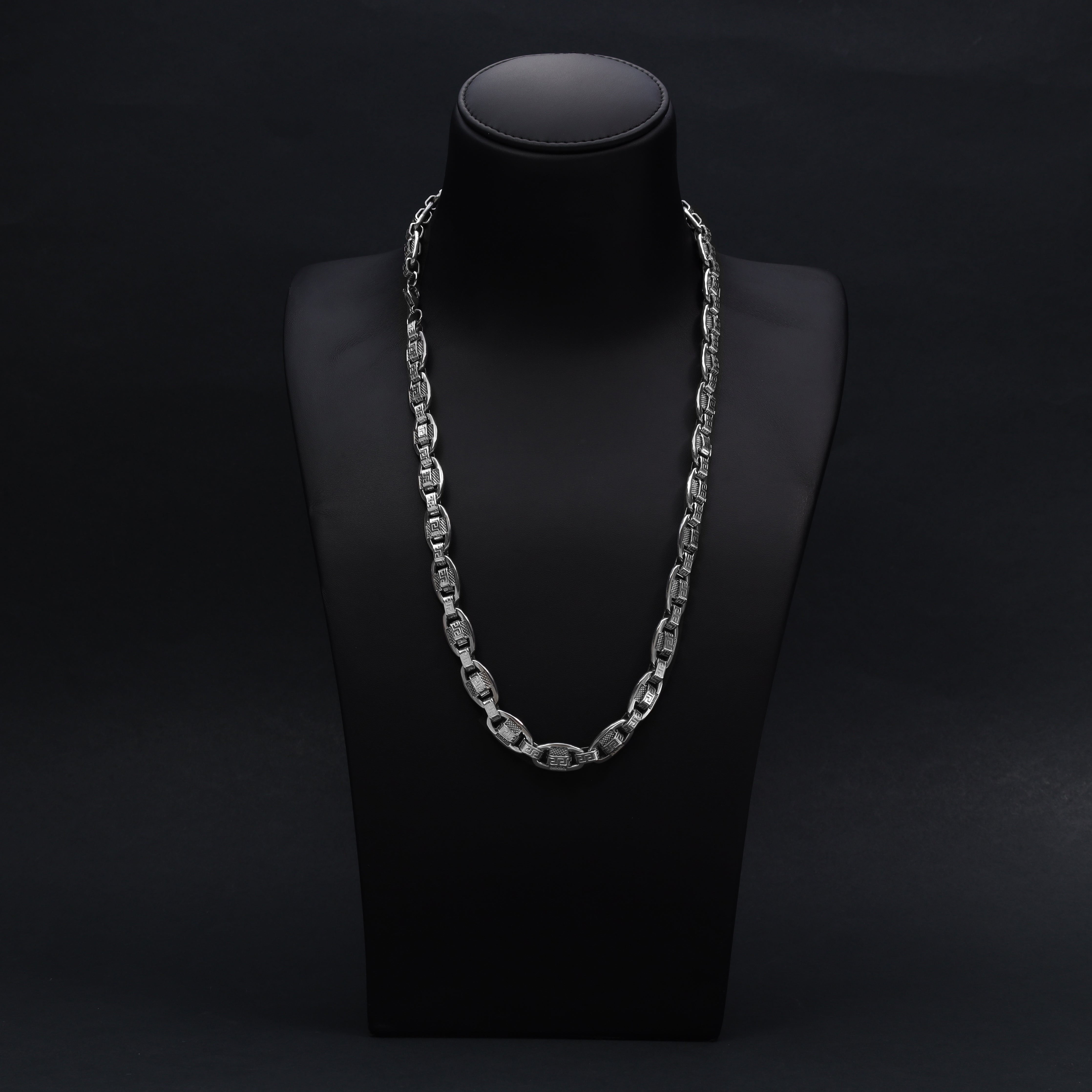 11mm Santorini Design Kette aus Edelstahl - Taipan Schmuck