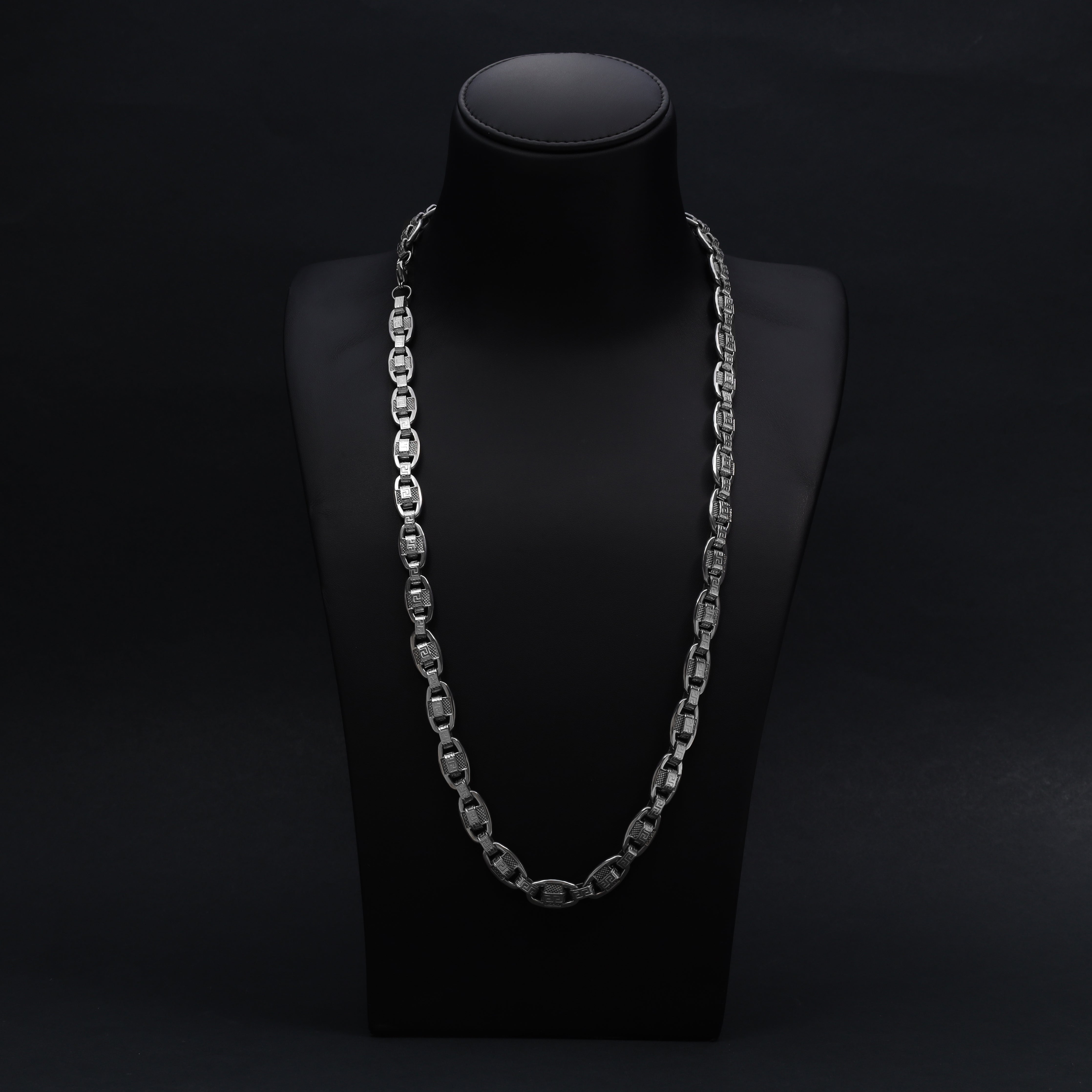 11mm Santorini Design Kette aus Edelstahl - Taipan Schmuck