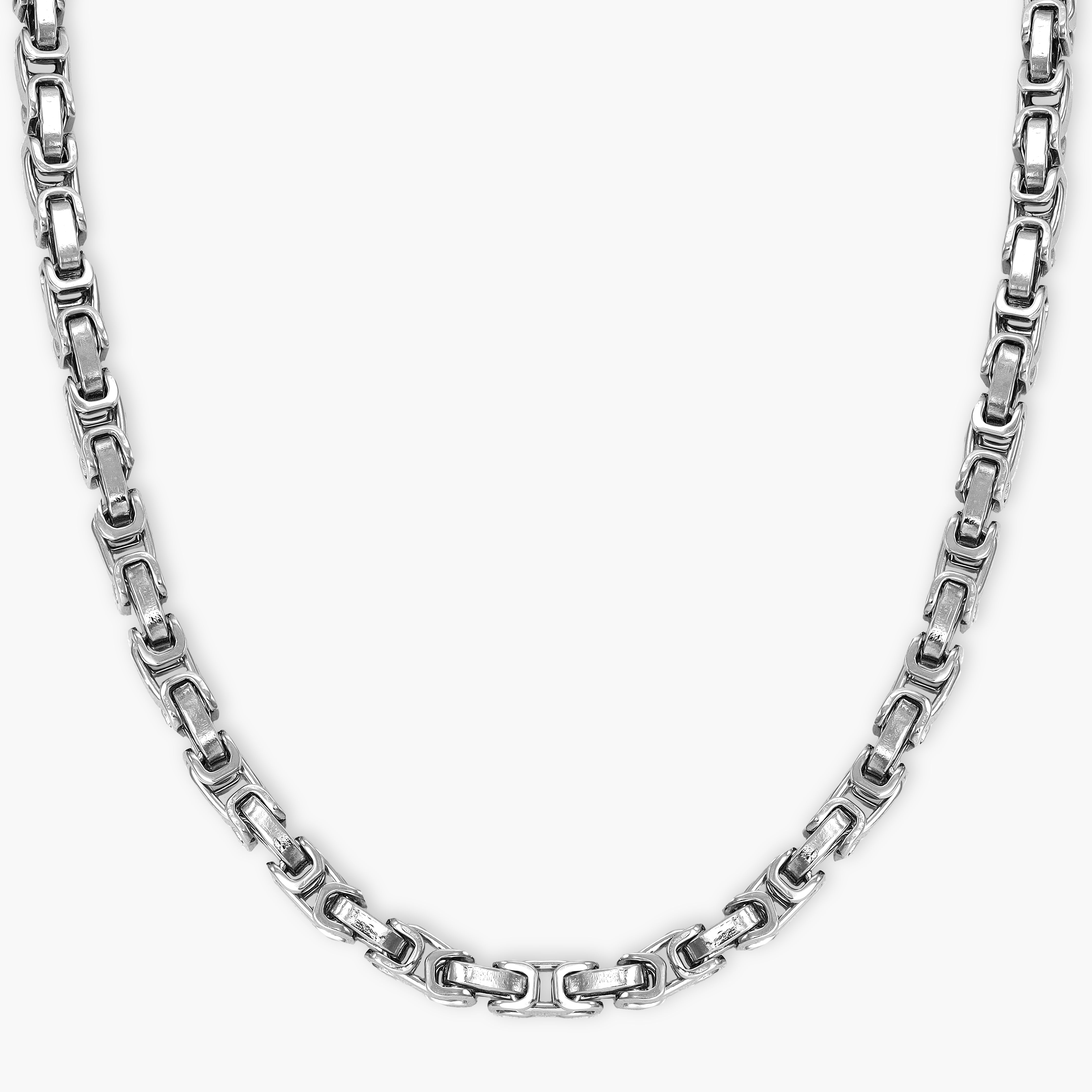 Königskette 4mm breit aus Edelstahl - Taipan Schmuck