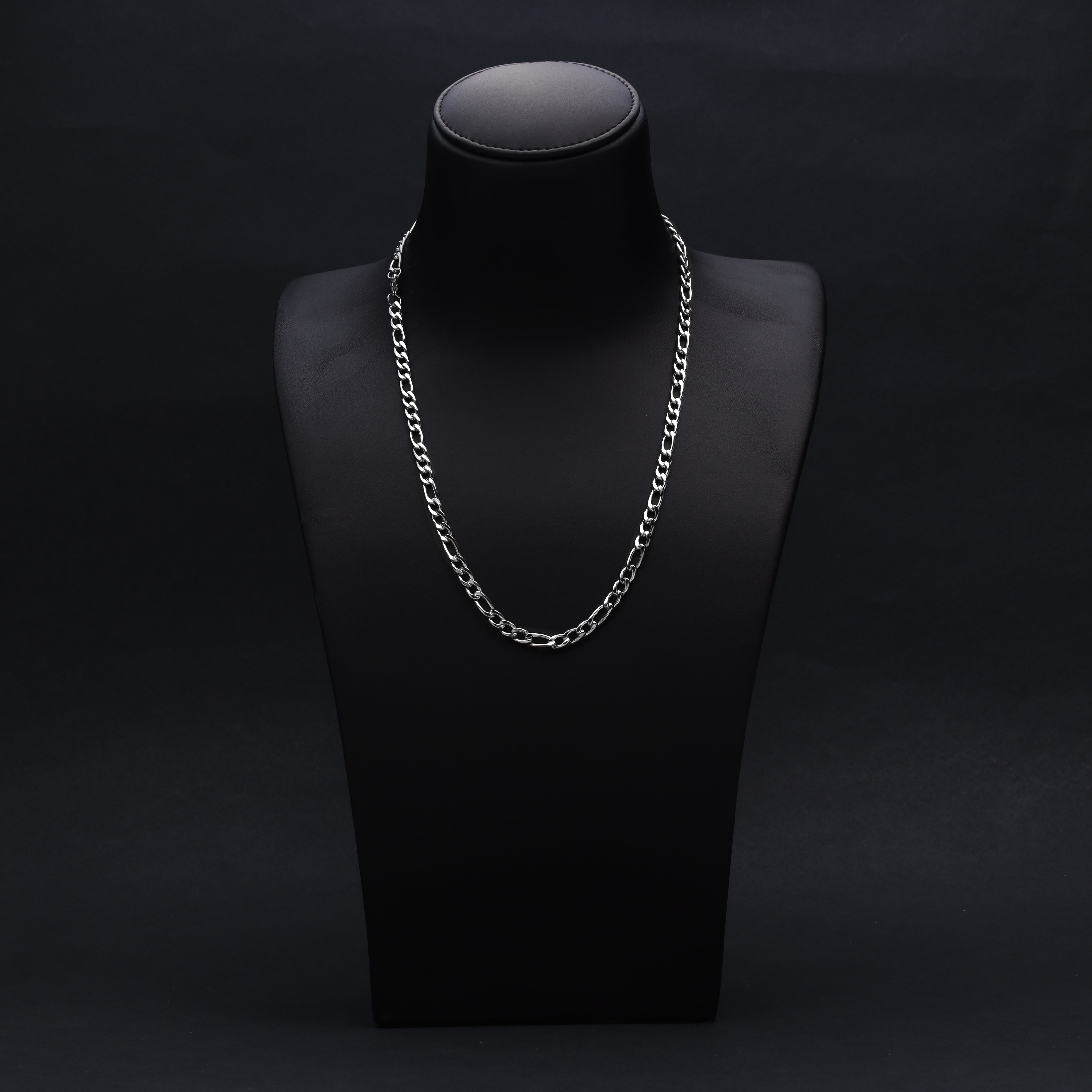 6mm Figarokette aus Edelstahl - Taipan Schmuck
