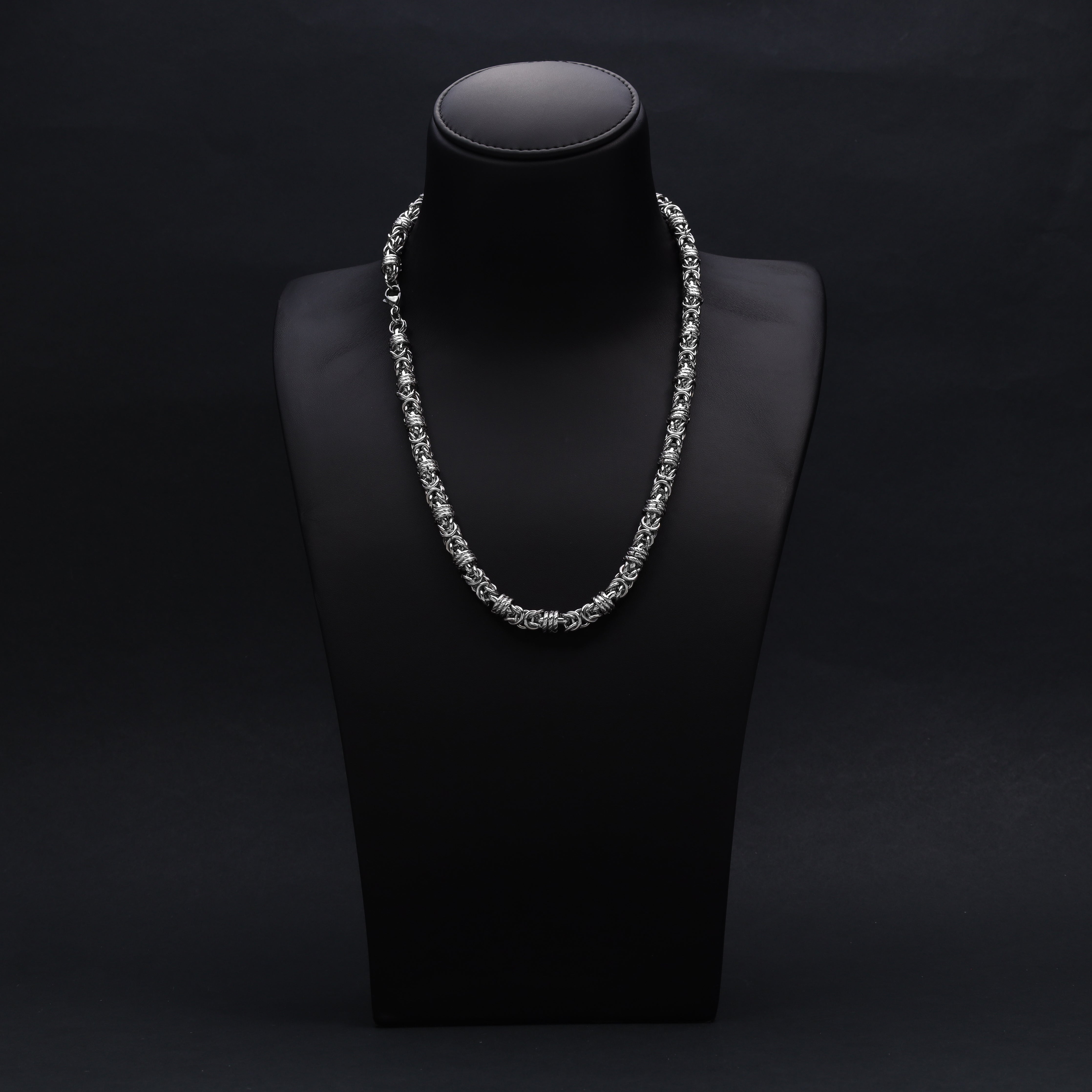 9mm round king chain made of stainless steel