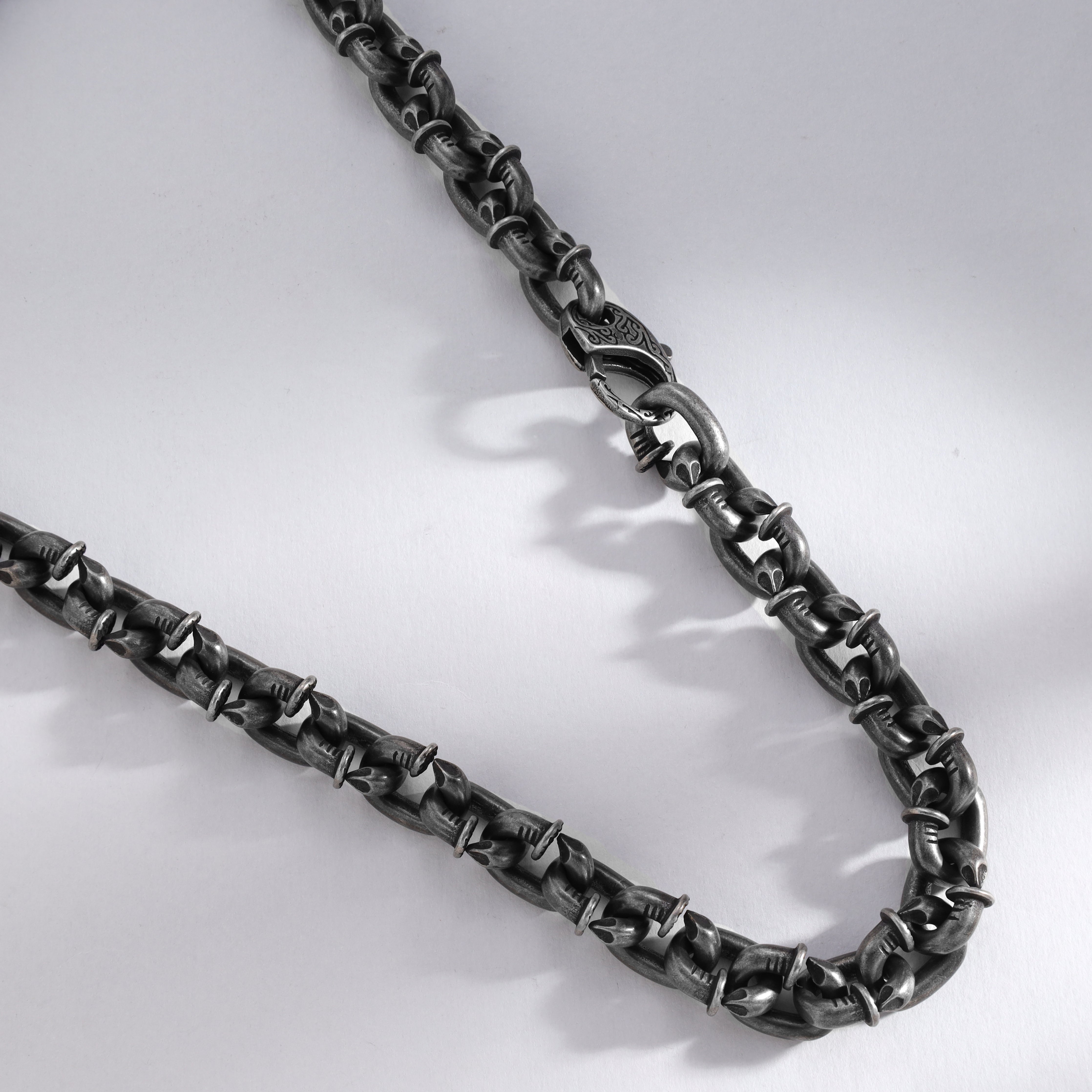 Ankerkette Nail link 60cm 15mm aus Edelstahl