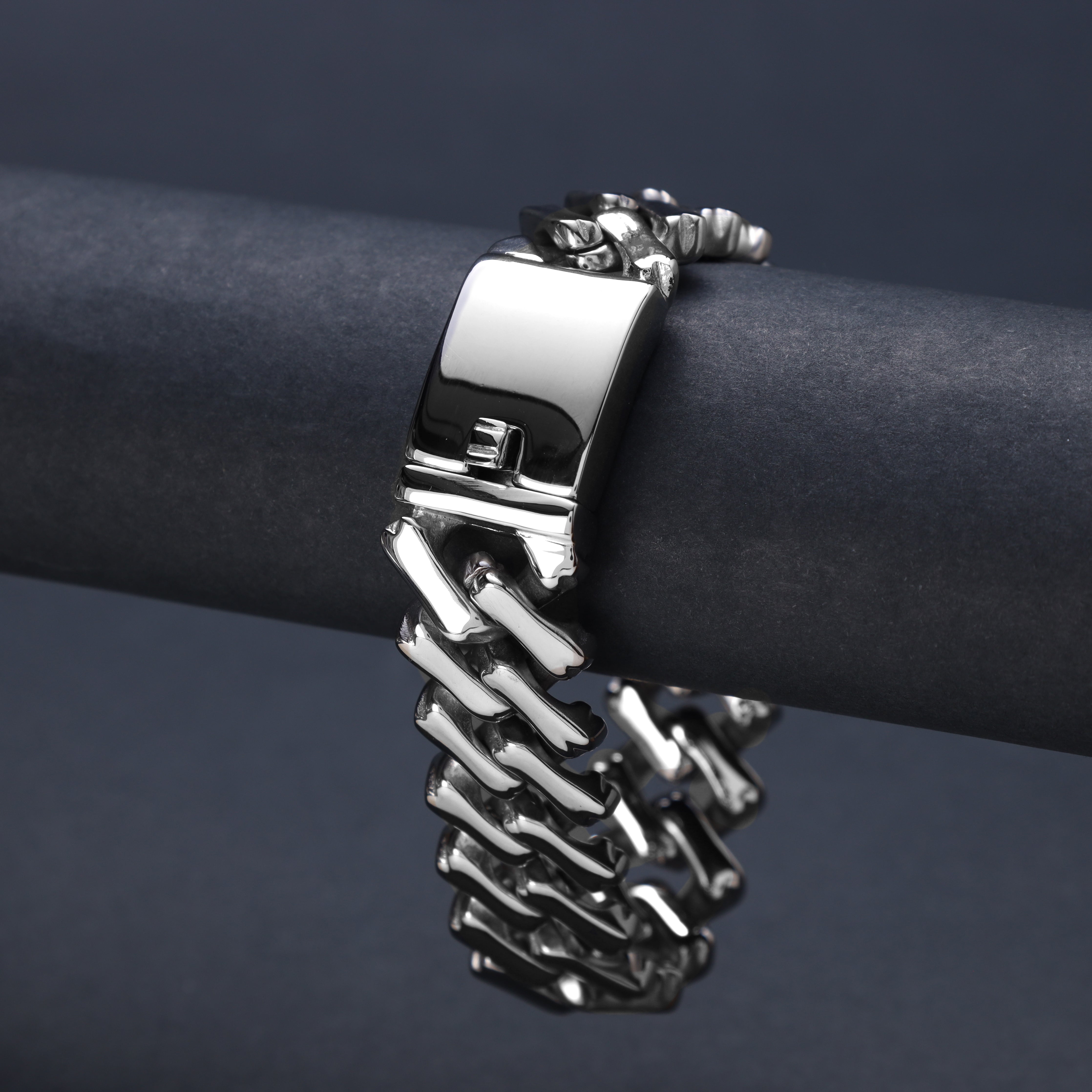 Miami Cuban Link Armband 20mm aus Edelstahl