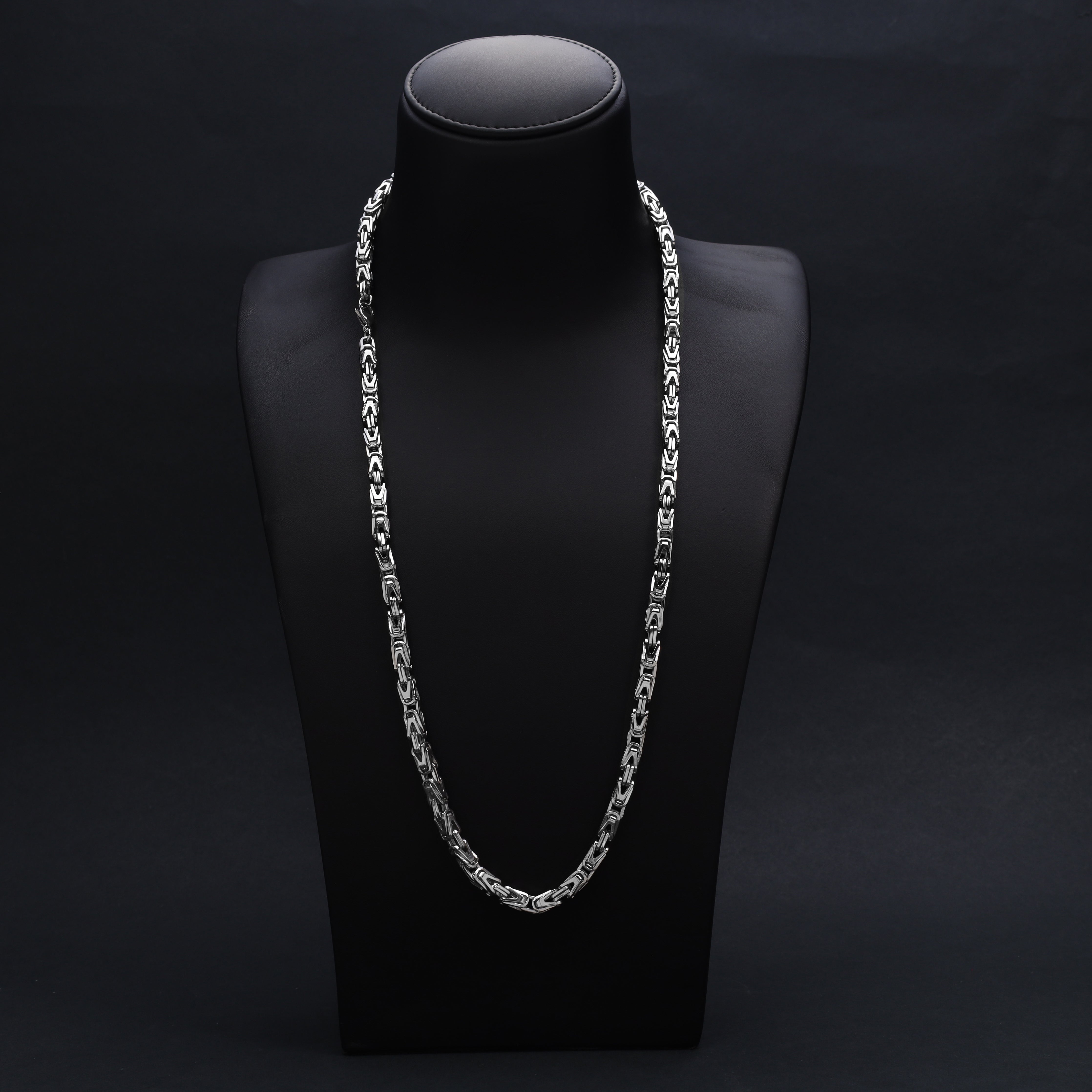 Königskette 6mm breit aus Edelstahl - Taipan Schmuck
