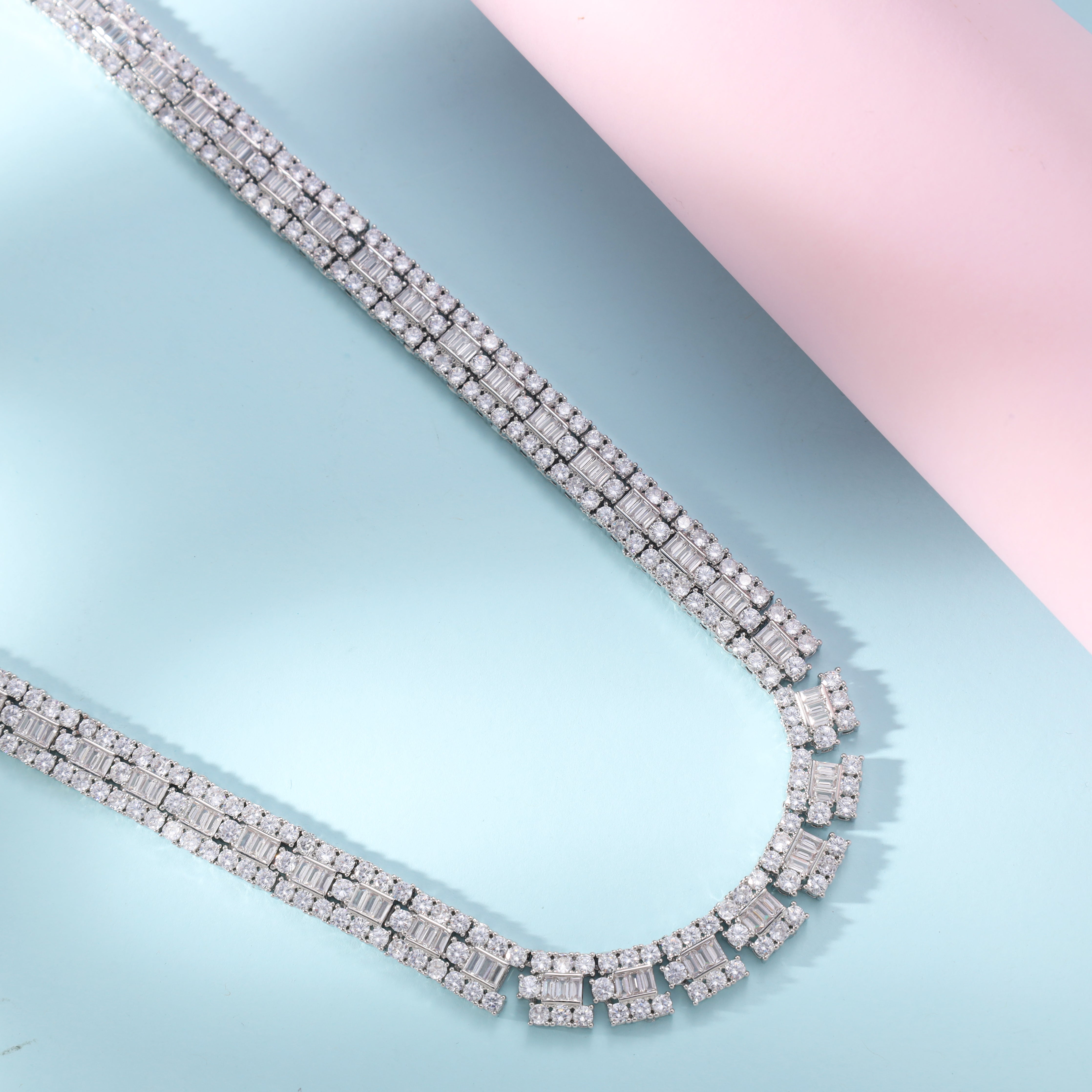 9mm Damen Tennis Chain Iced Out Kette