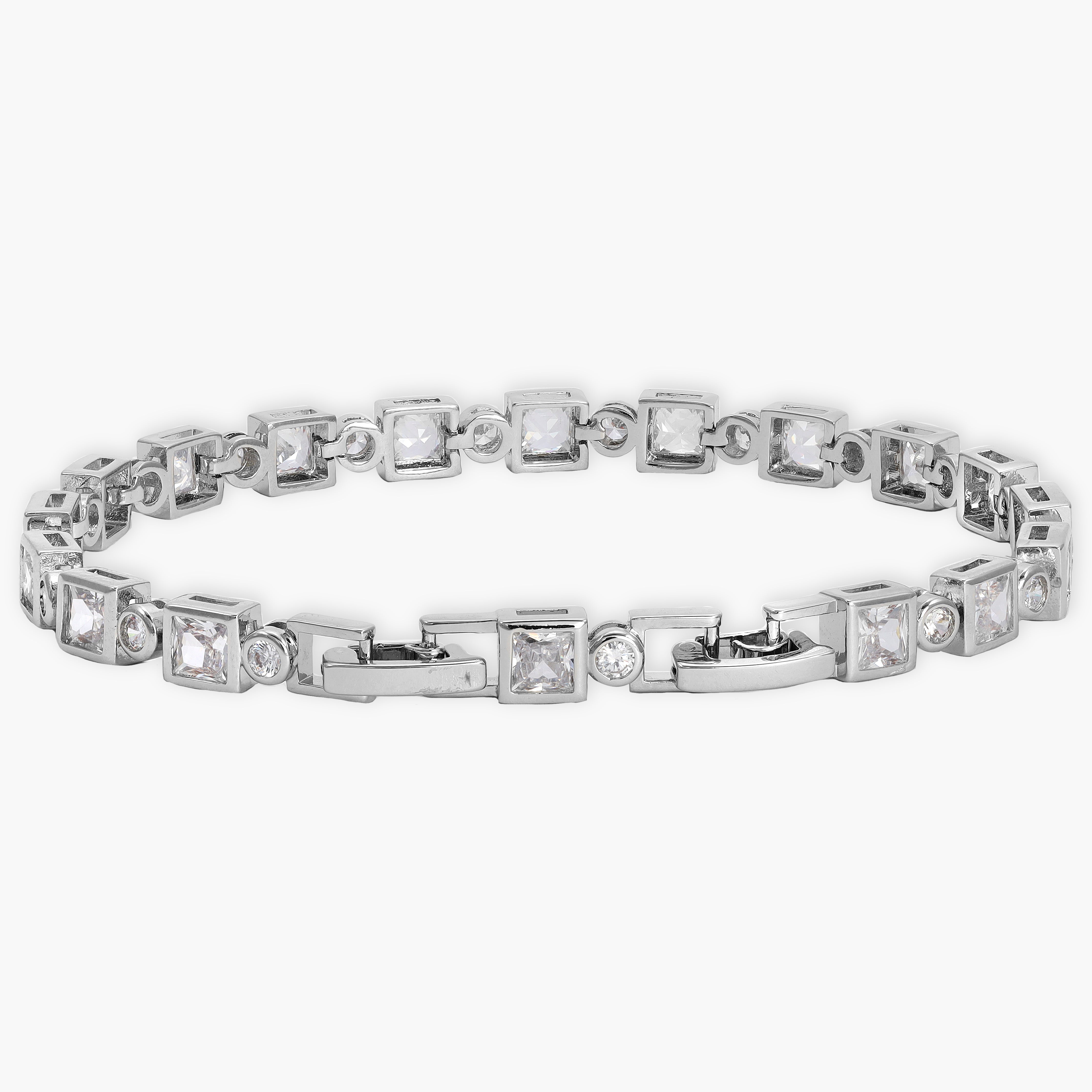 6mm Tennis Chain Armband 19cm Länge - Taipan Schmuck