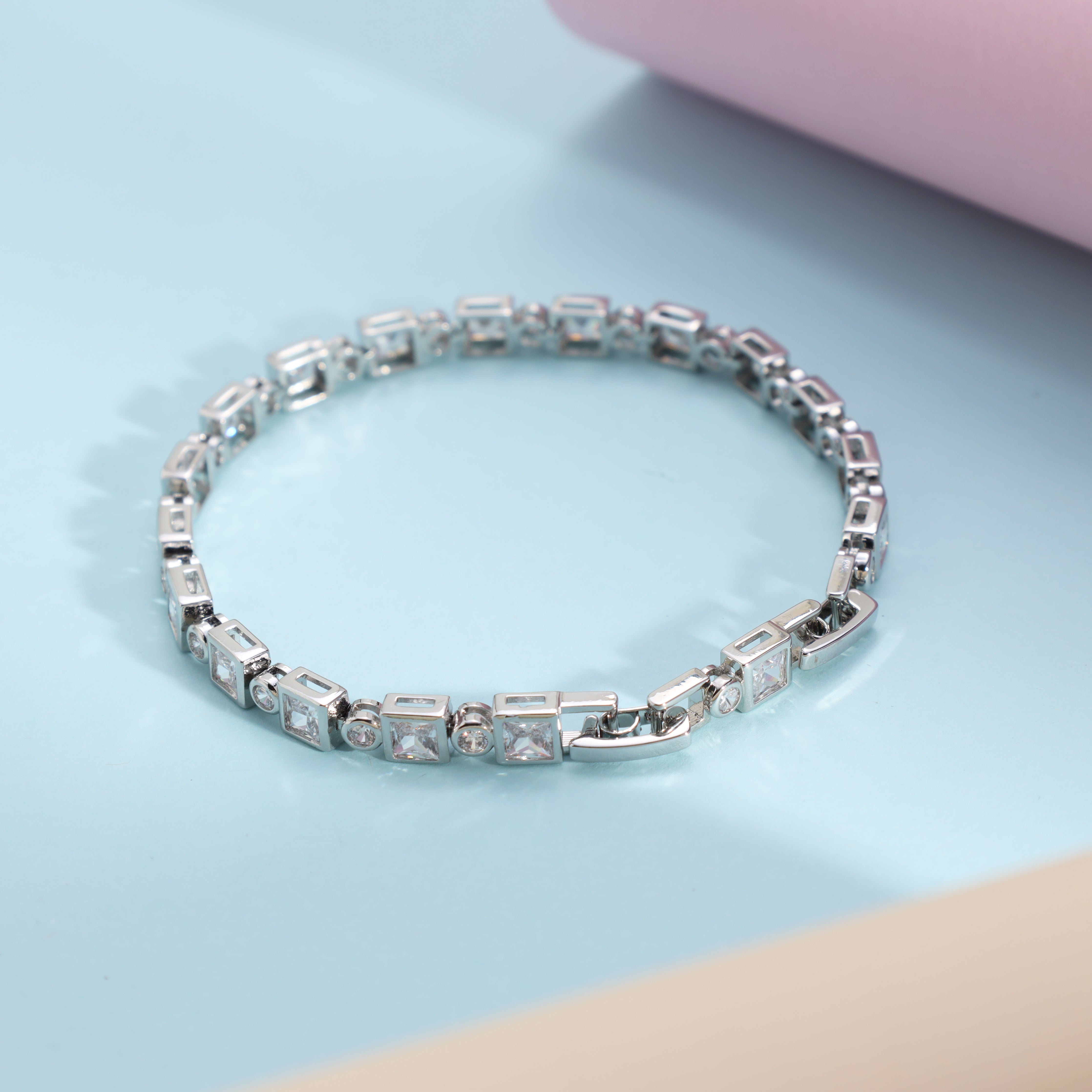 6mm Tennis Chain Armband 19cm Länge - Taipan Schmuck