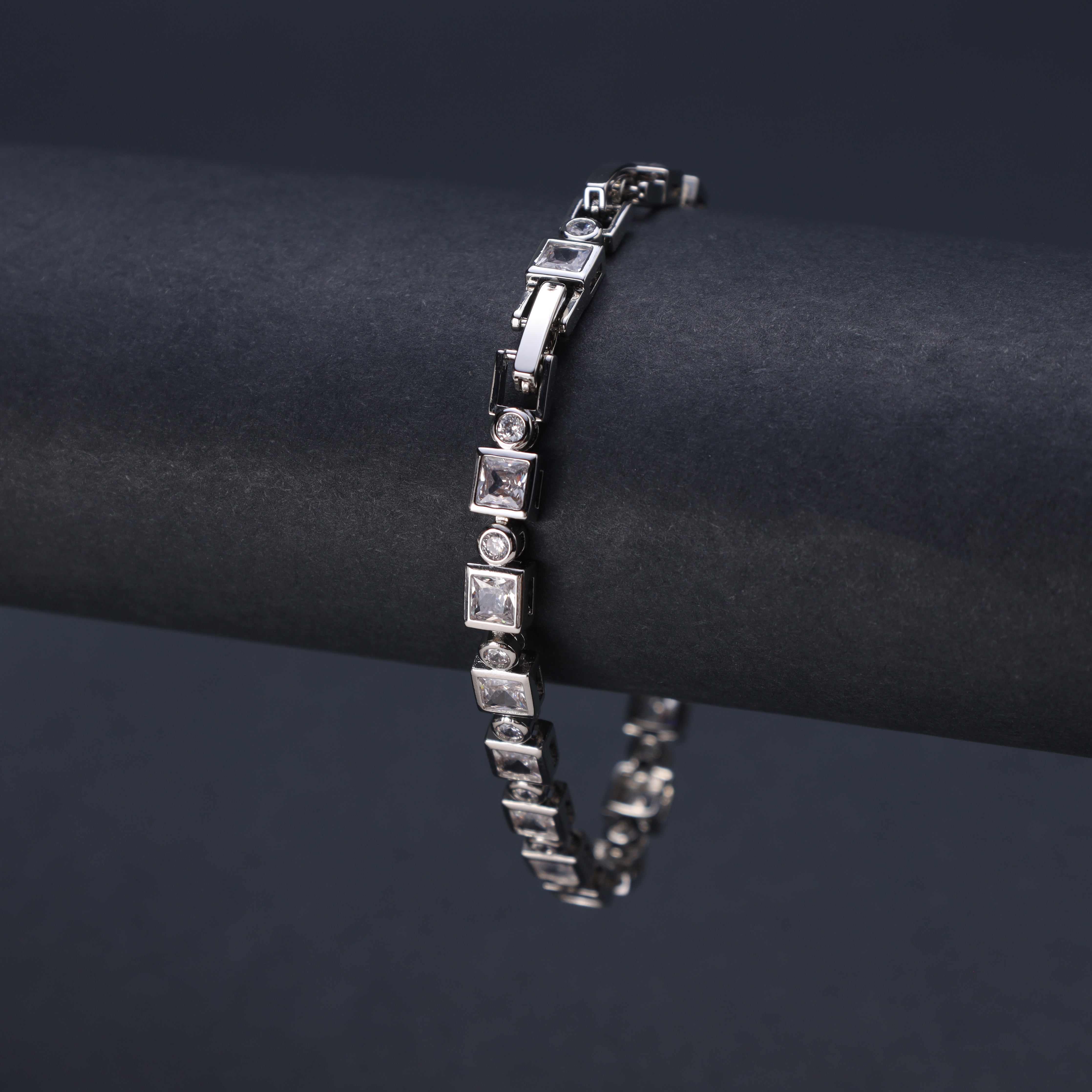 6mm Tennis Chain Armband 19cm Länge - Taipan Schmuck