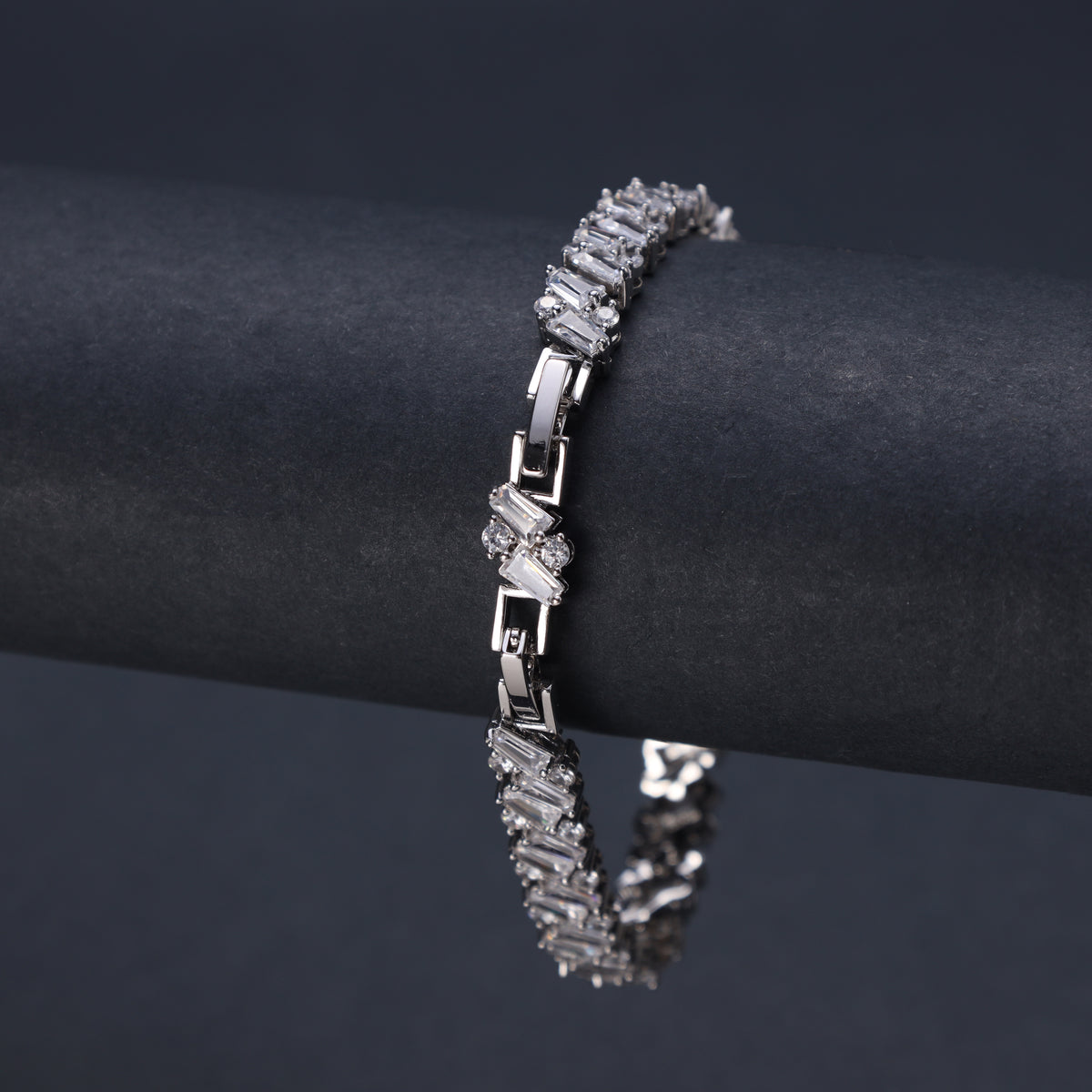 7mm Tennis Chain Armband 19cm Länge - Taipan Schmuck