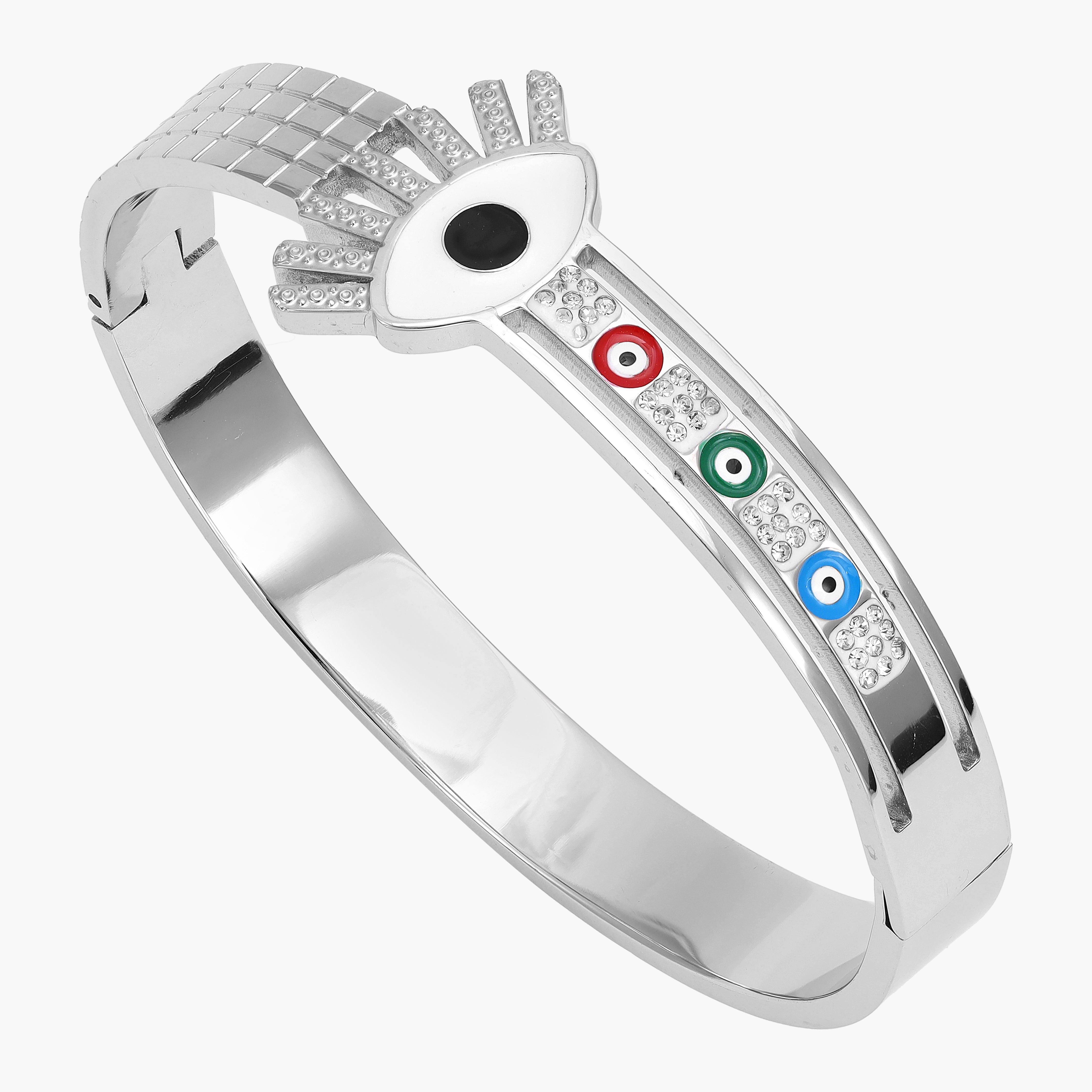 8mm Damen Armreifen Armband aus Edelstahl - Taipan Schmuck