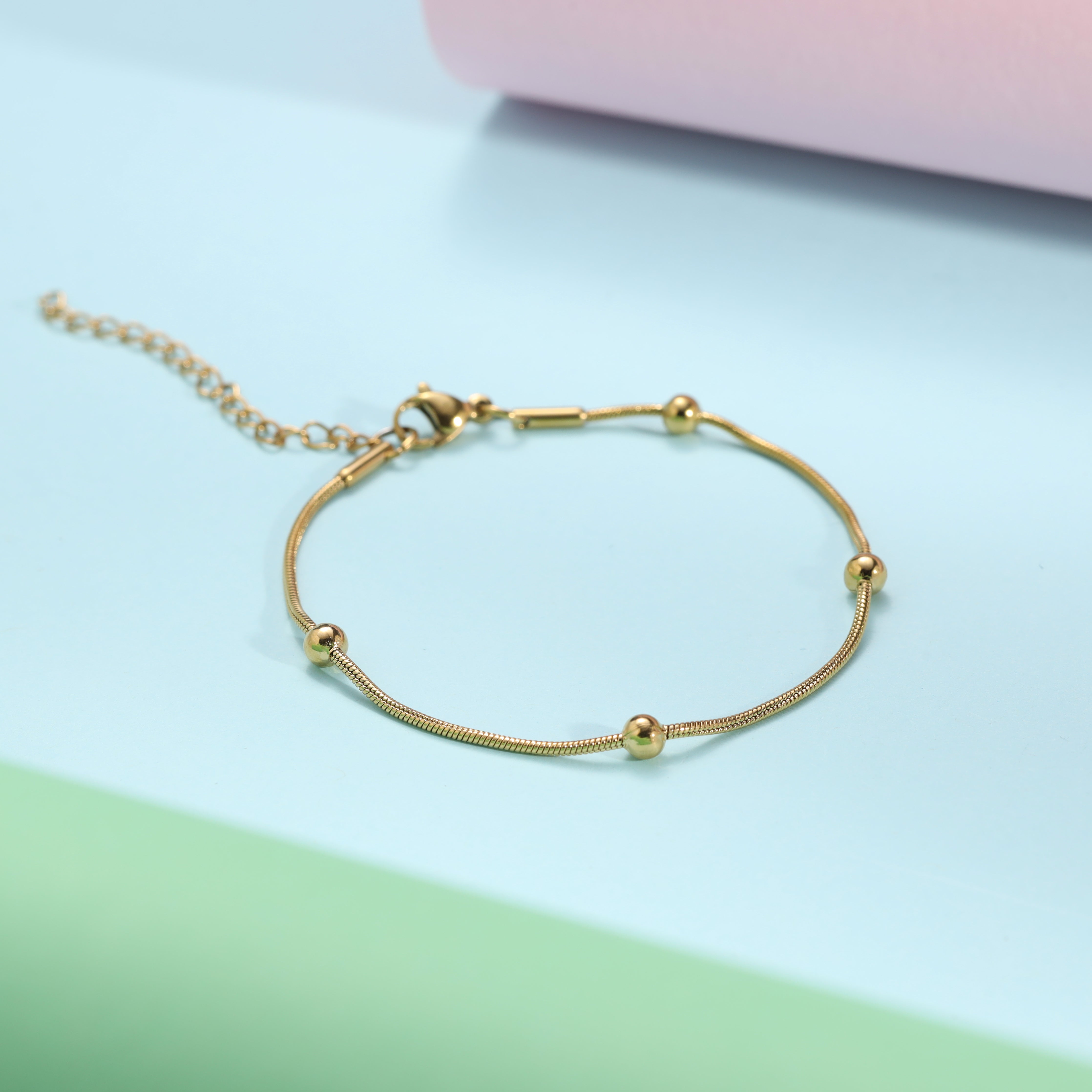 Damen Armband snake kette aus Edelstahl - Taipan Schmuck