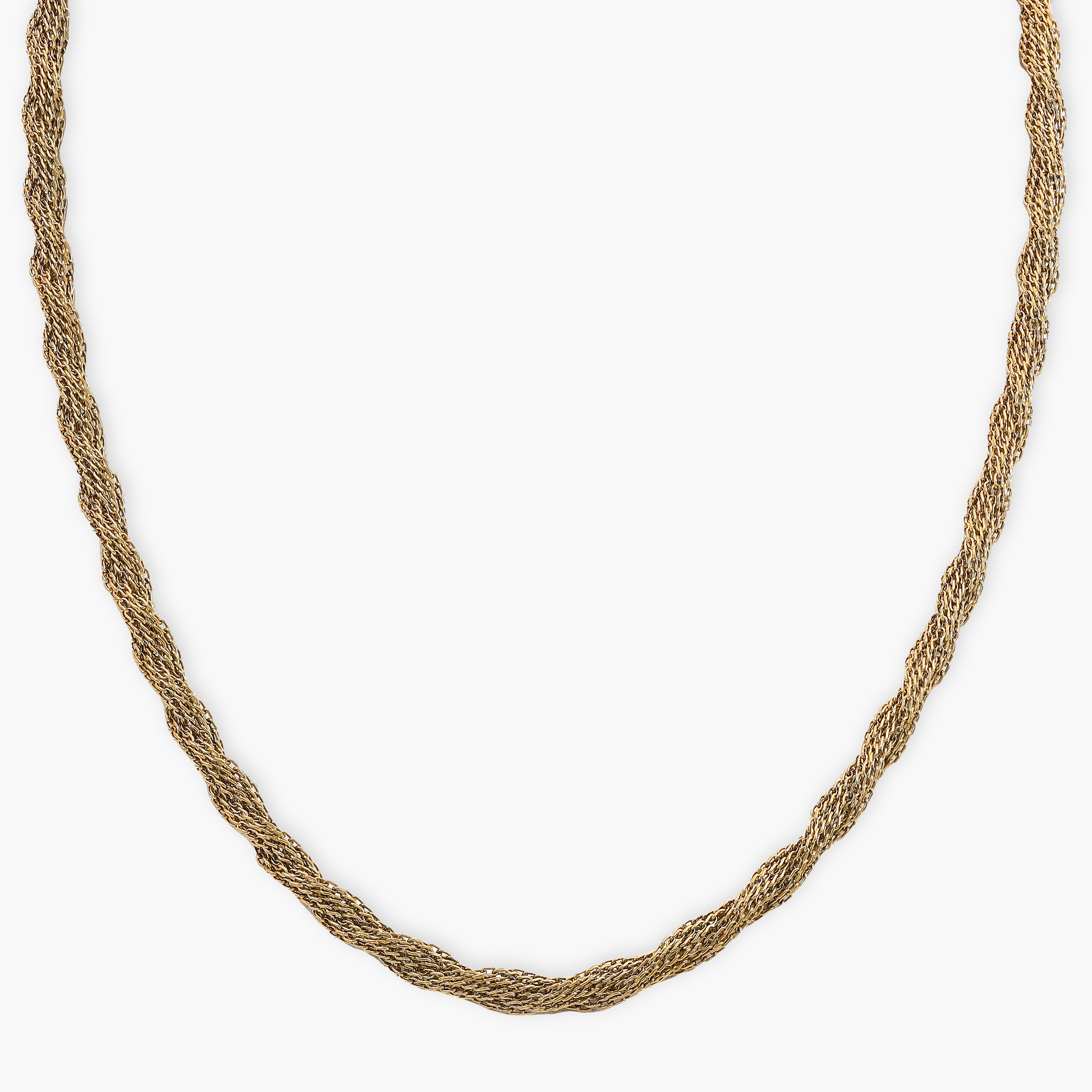 Rope Chain 3mm aus Edelstahl 18K Vergoldet - Taipan Schmuck