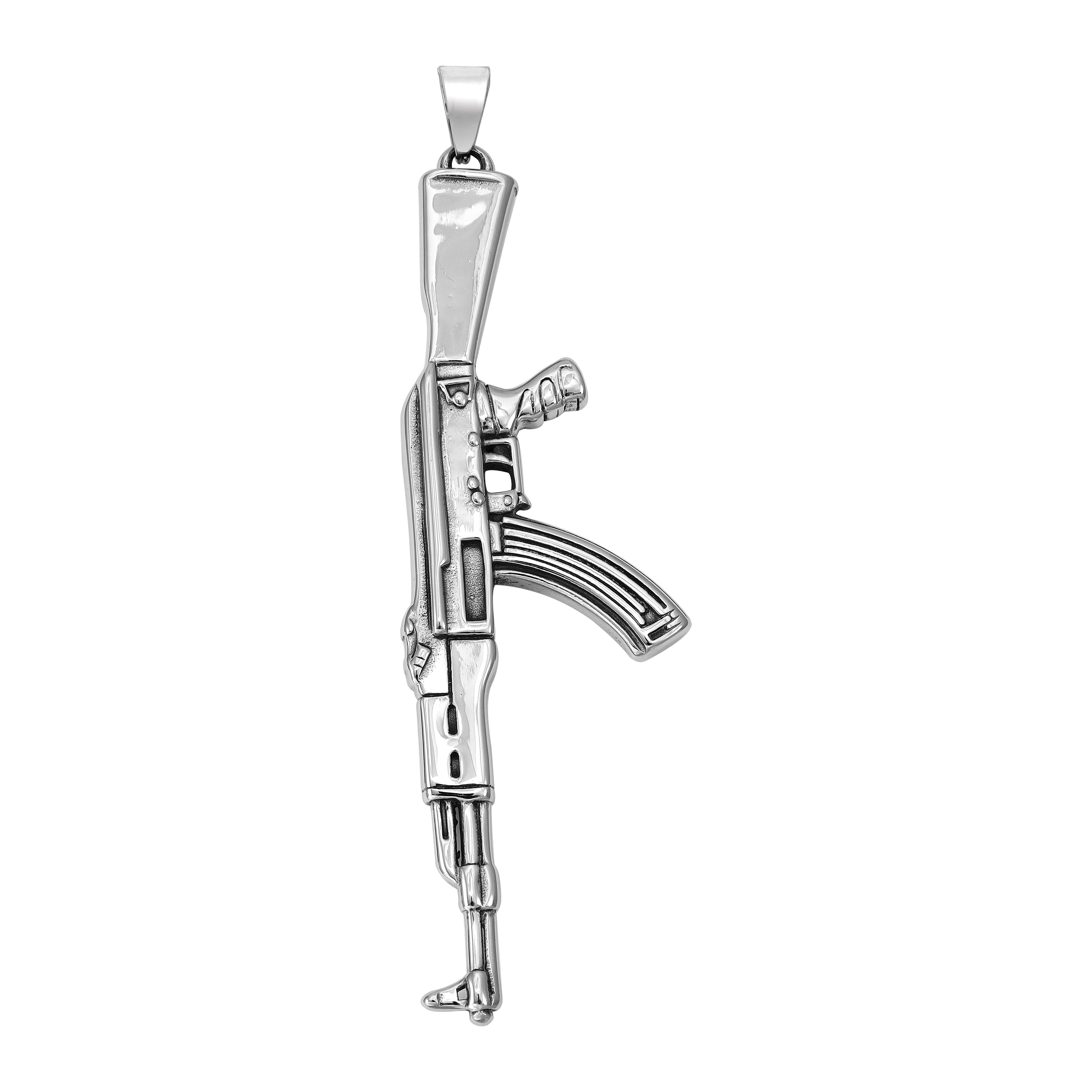 AK47 Anhänger aus Edelstahl - Taipan Schmuck