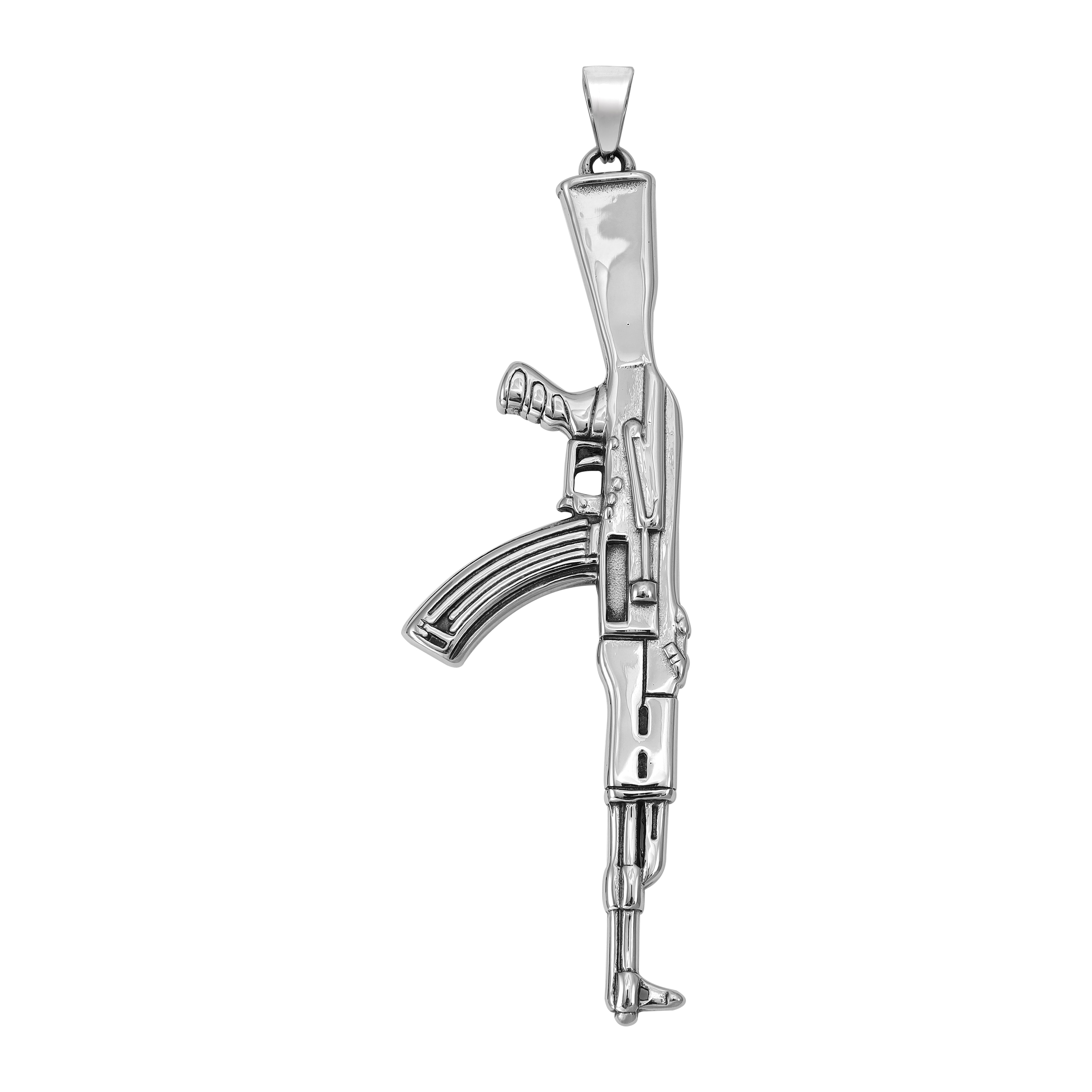 AK47 Anhänger aus Edelstahl - Taipan Schmuck