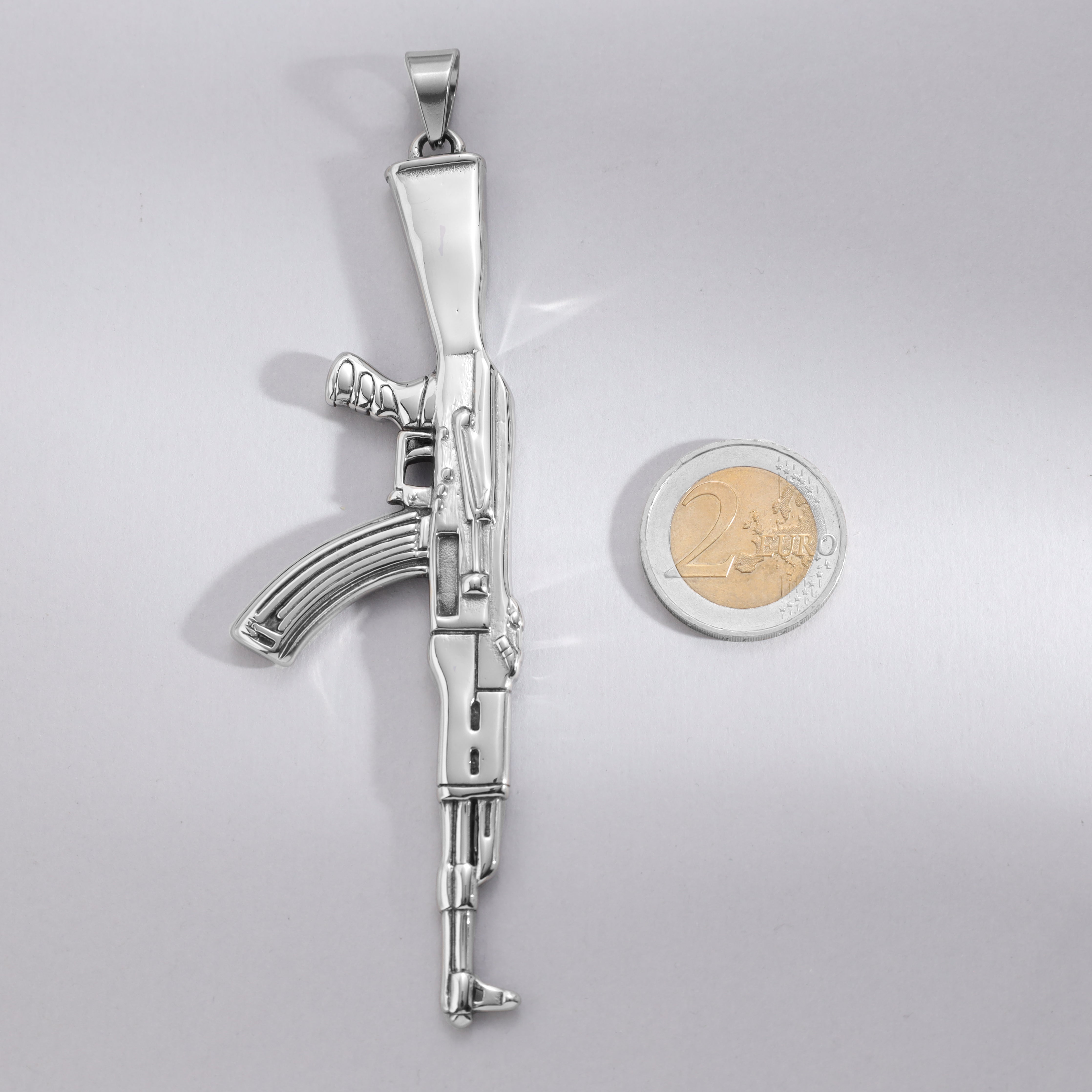 AK47 Anhänger aus Edelstahl - Taipan Schmuck