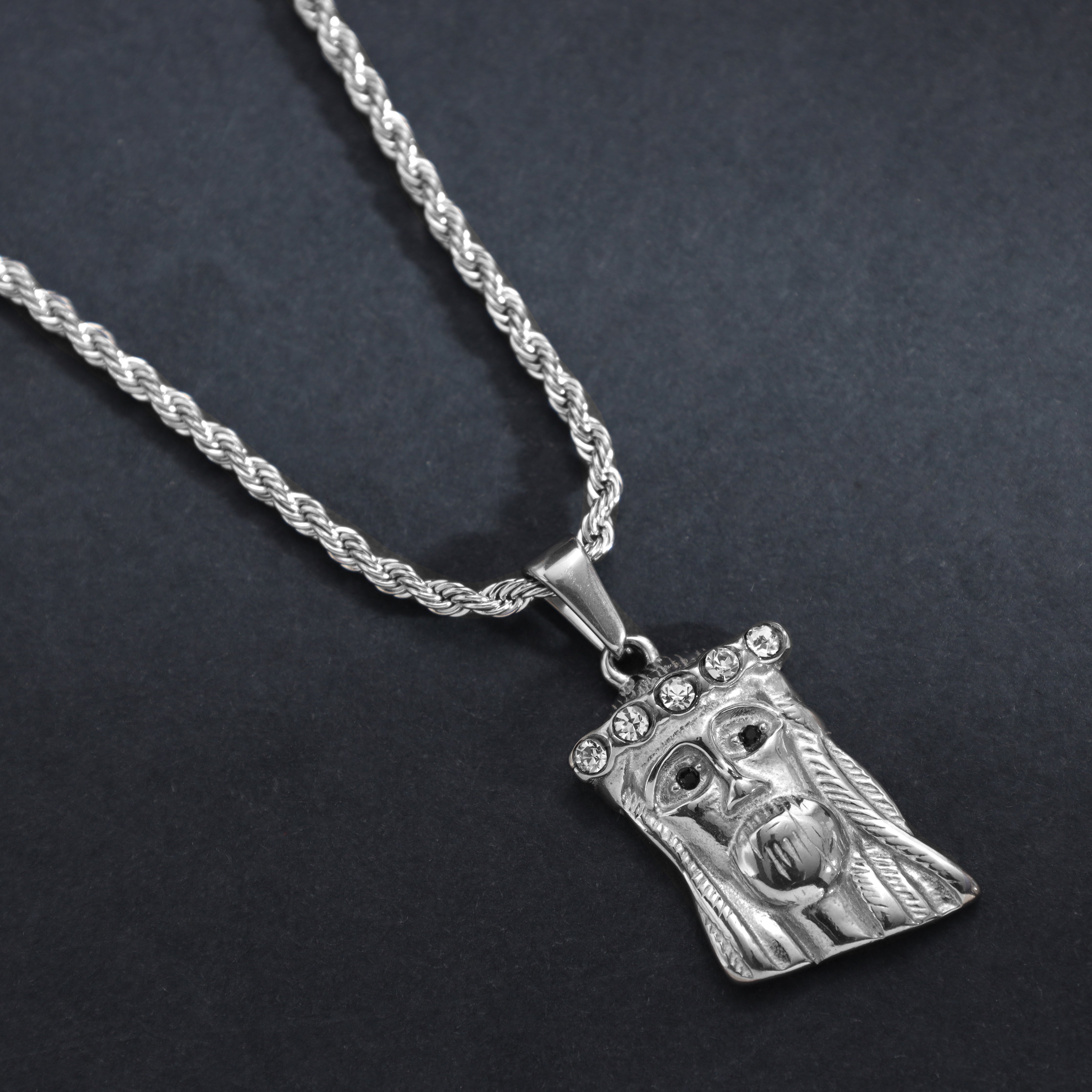 Jesus Piece Anhänger aus Edelstahl - Taipan Schmuck