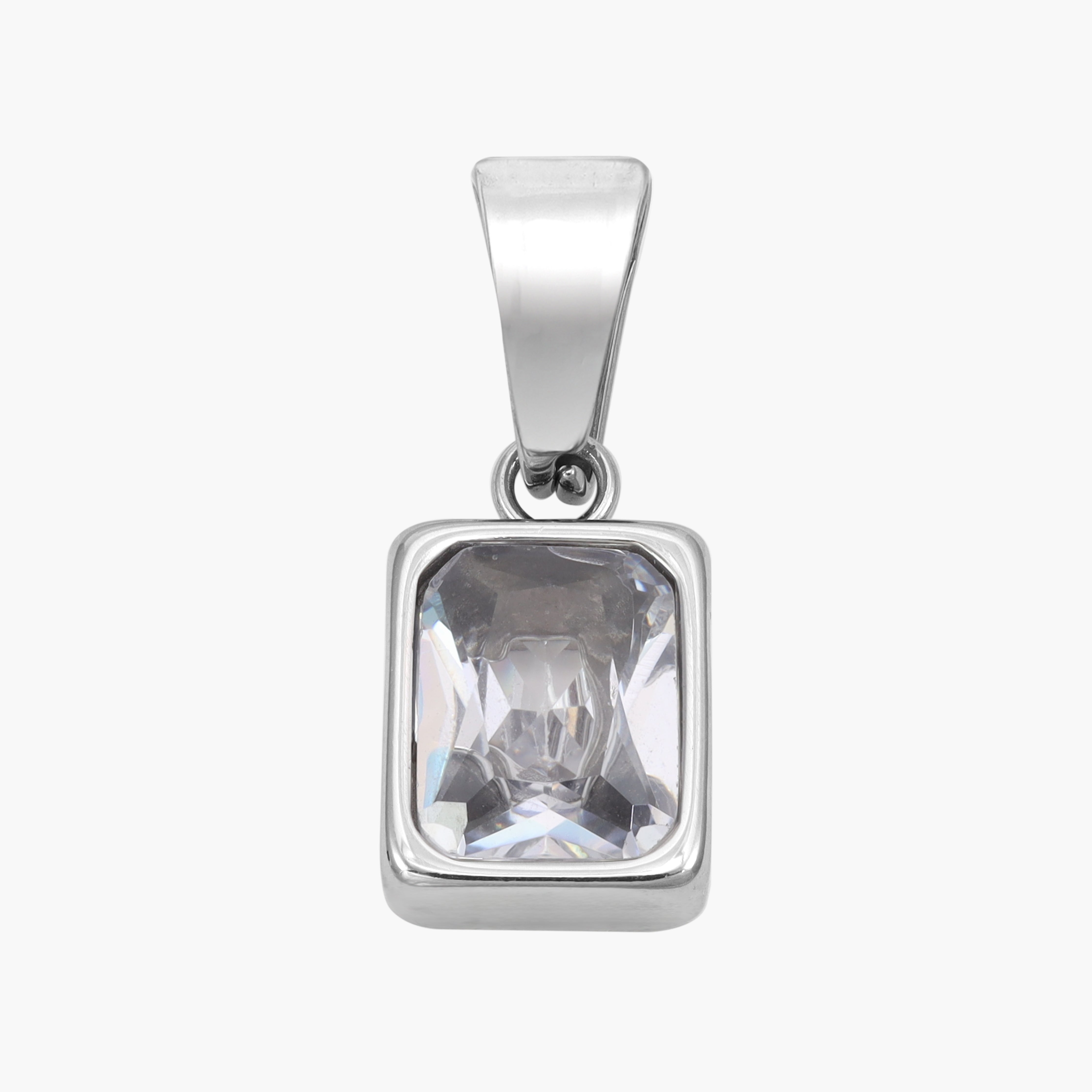Anhänger aus Edelstahl mit VVS Stein - Taipan Schmuck