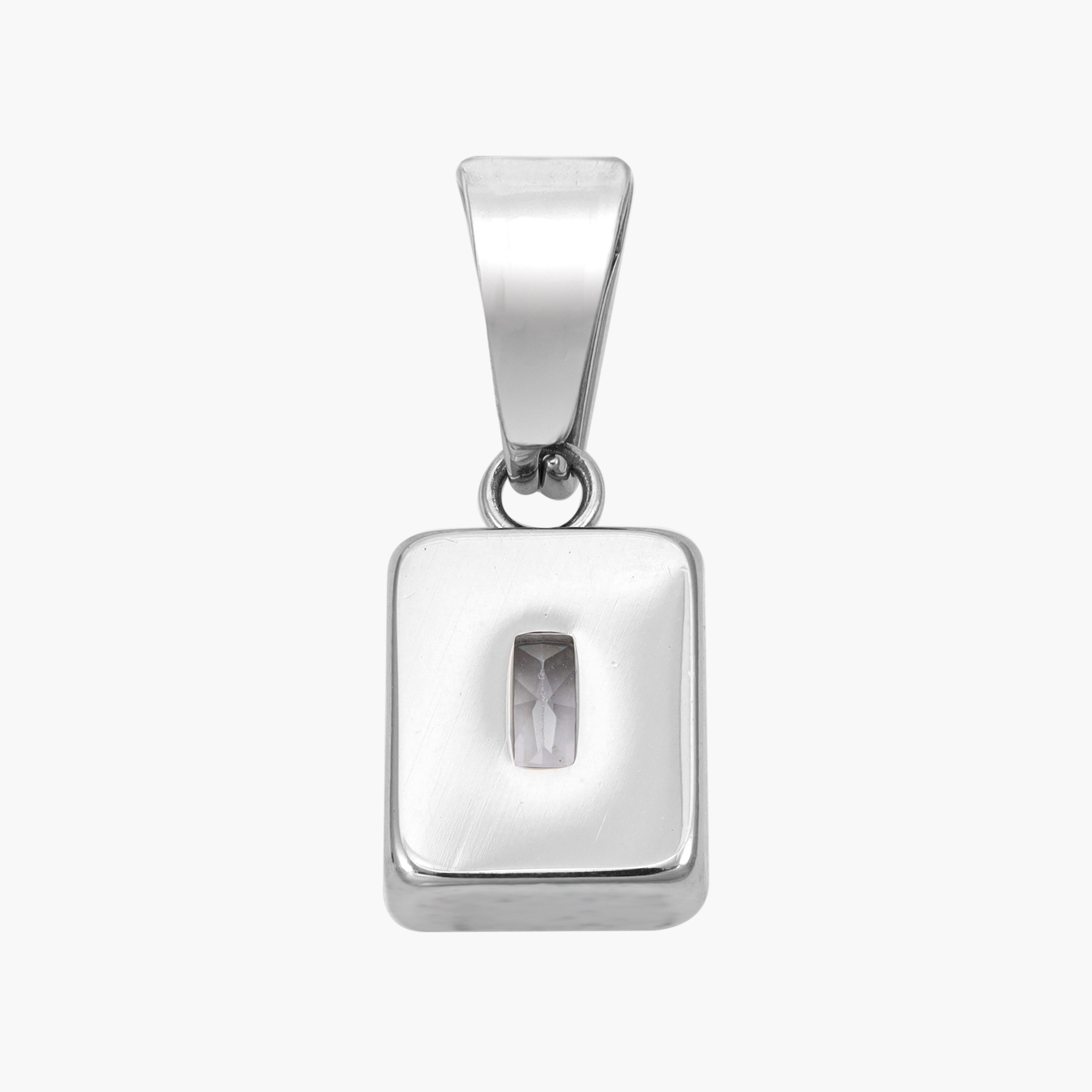 Anhänger aus Edelstahl mit VVS Stein - Taipan Schmuck