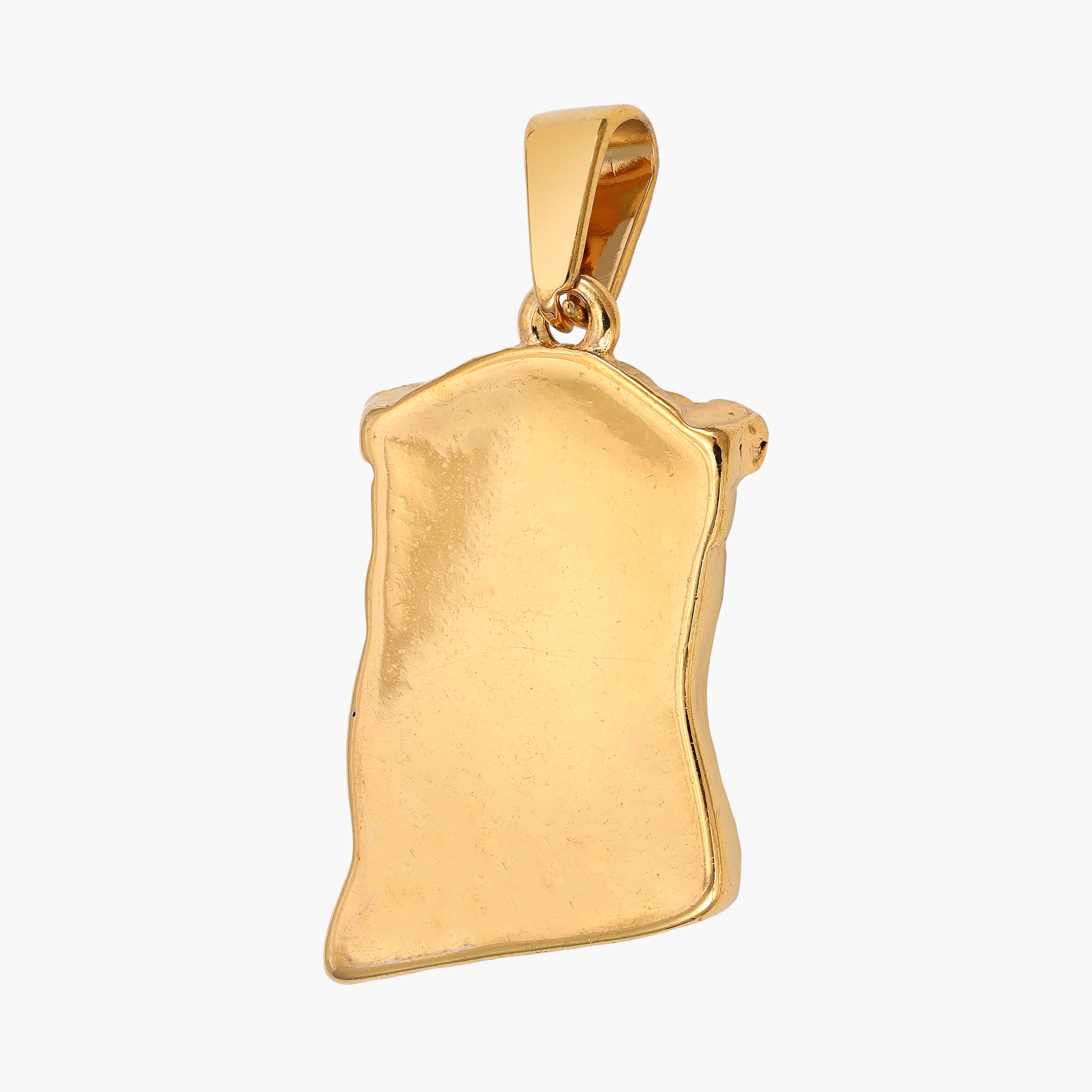 Jesus Piece Anhänger aus Edelstahl 18K Vergoldet - Taipan Schmuck