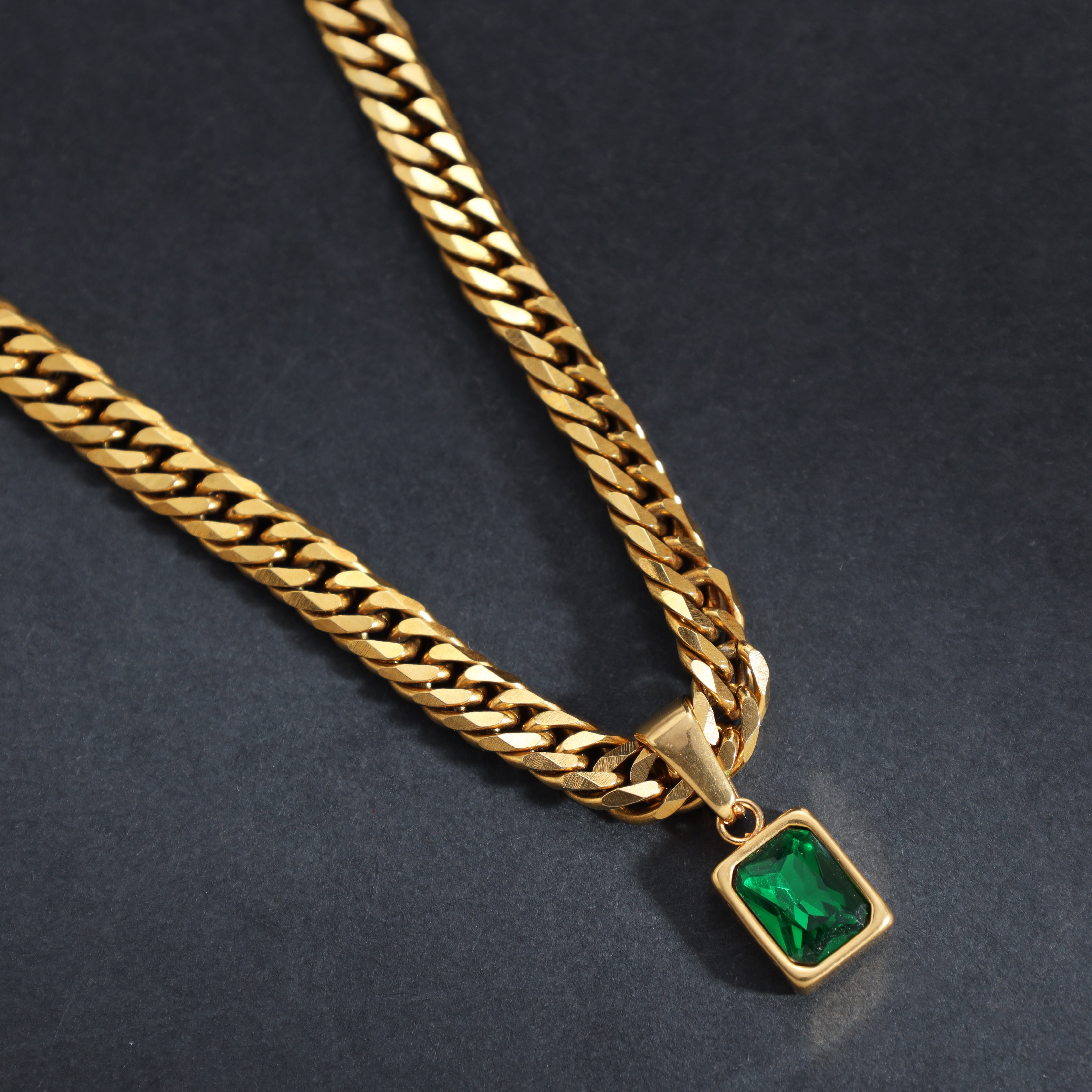 Anhänger aus Edelstahl 18K Vergoldet - Taipan Schmuck