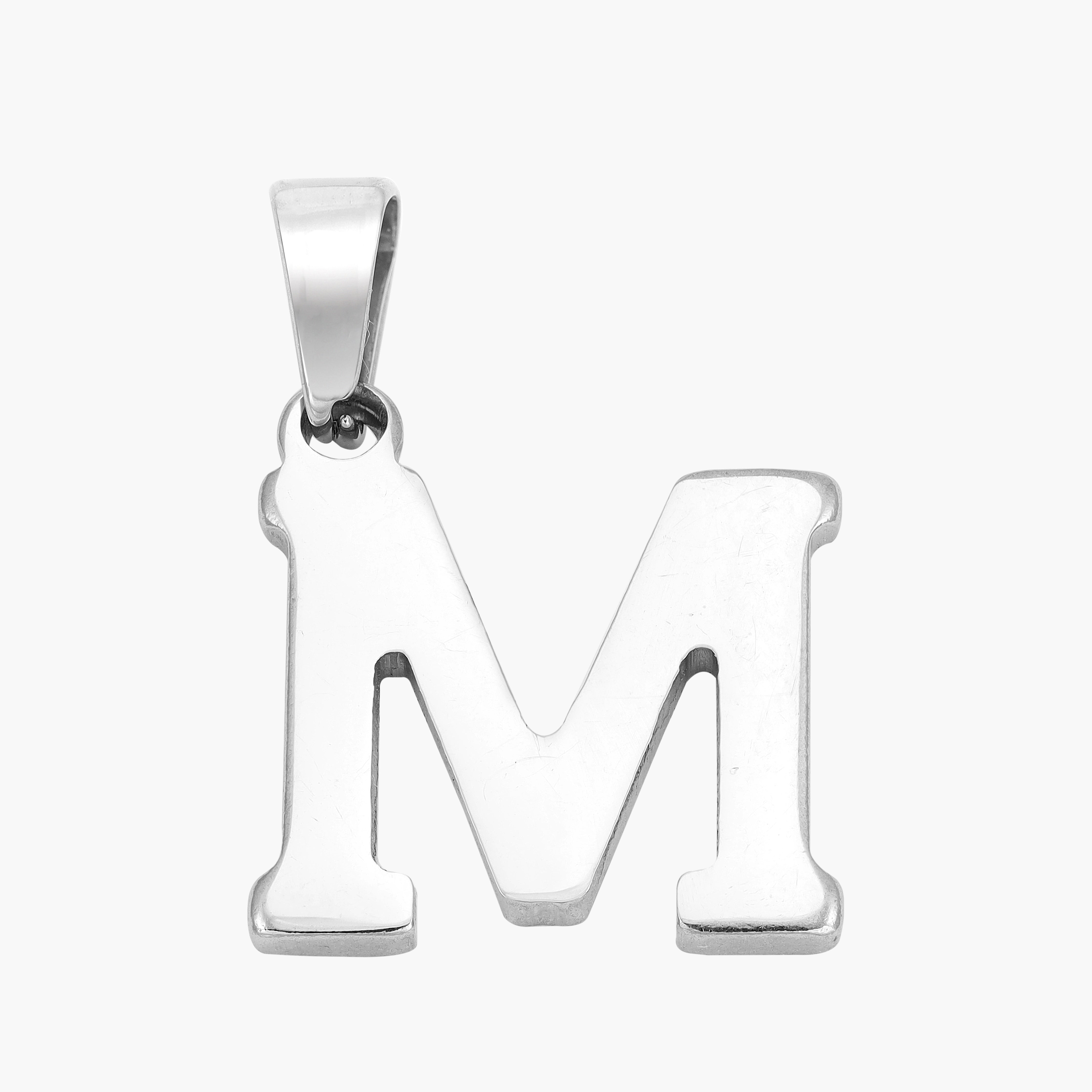 A-Z Alphabet Anhänger aus Edelstahl