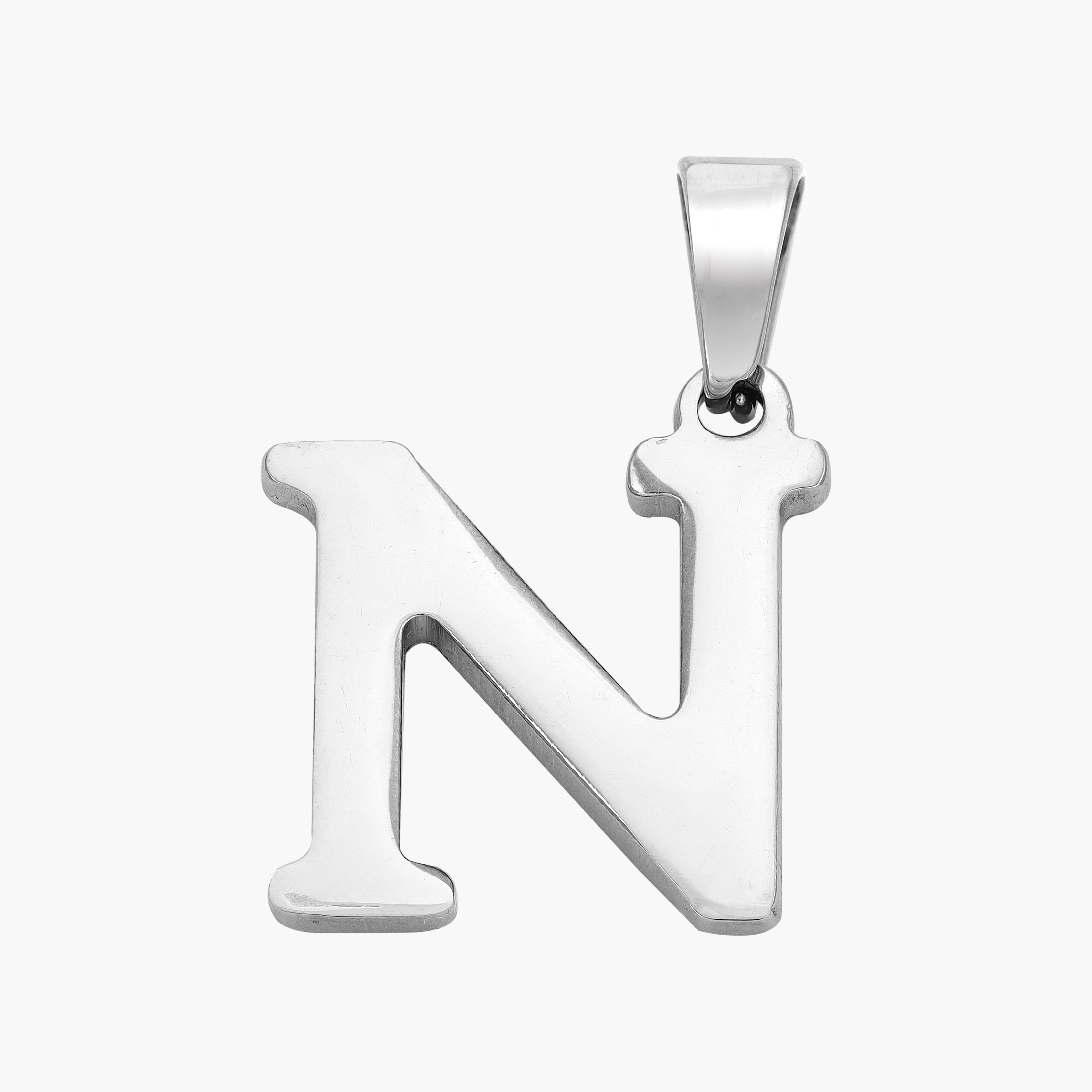 A-Z Alphabet Anhänger aus Edelstahl
