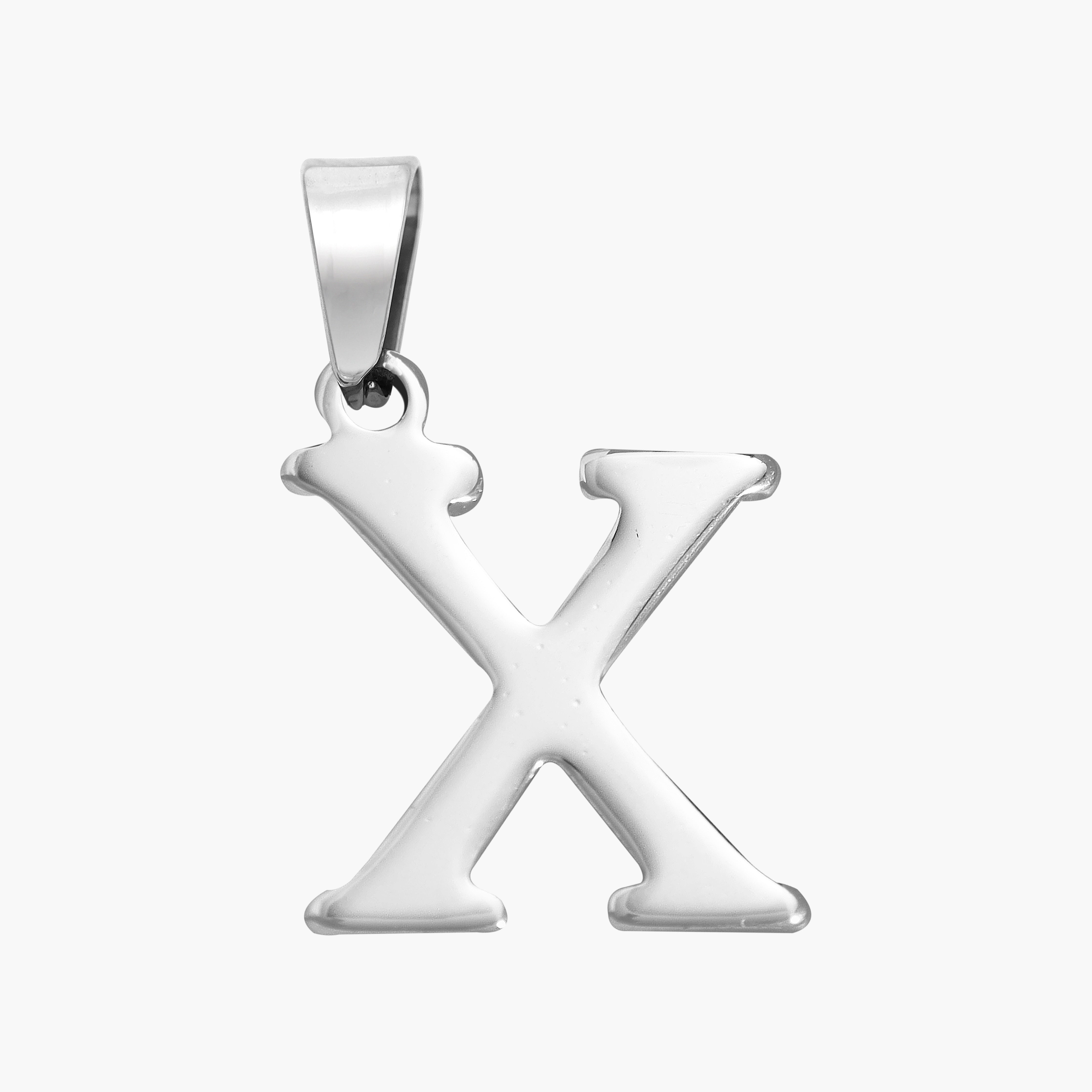 A-Z Alphabet Anhänger aus Edelstahl