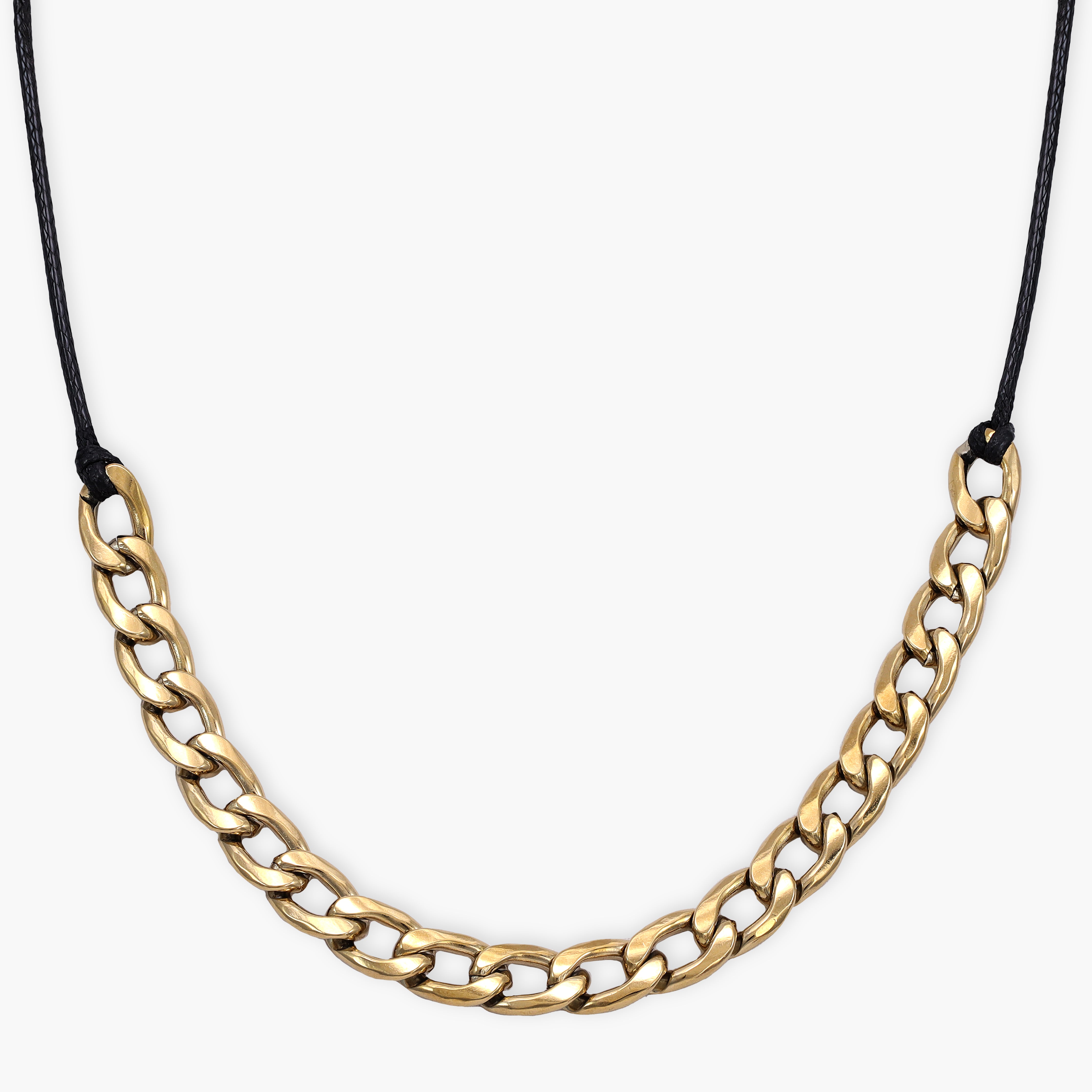 Damenkette aus Edelstahl 18K Vergoldet - Taipan Schmuck