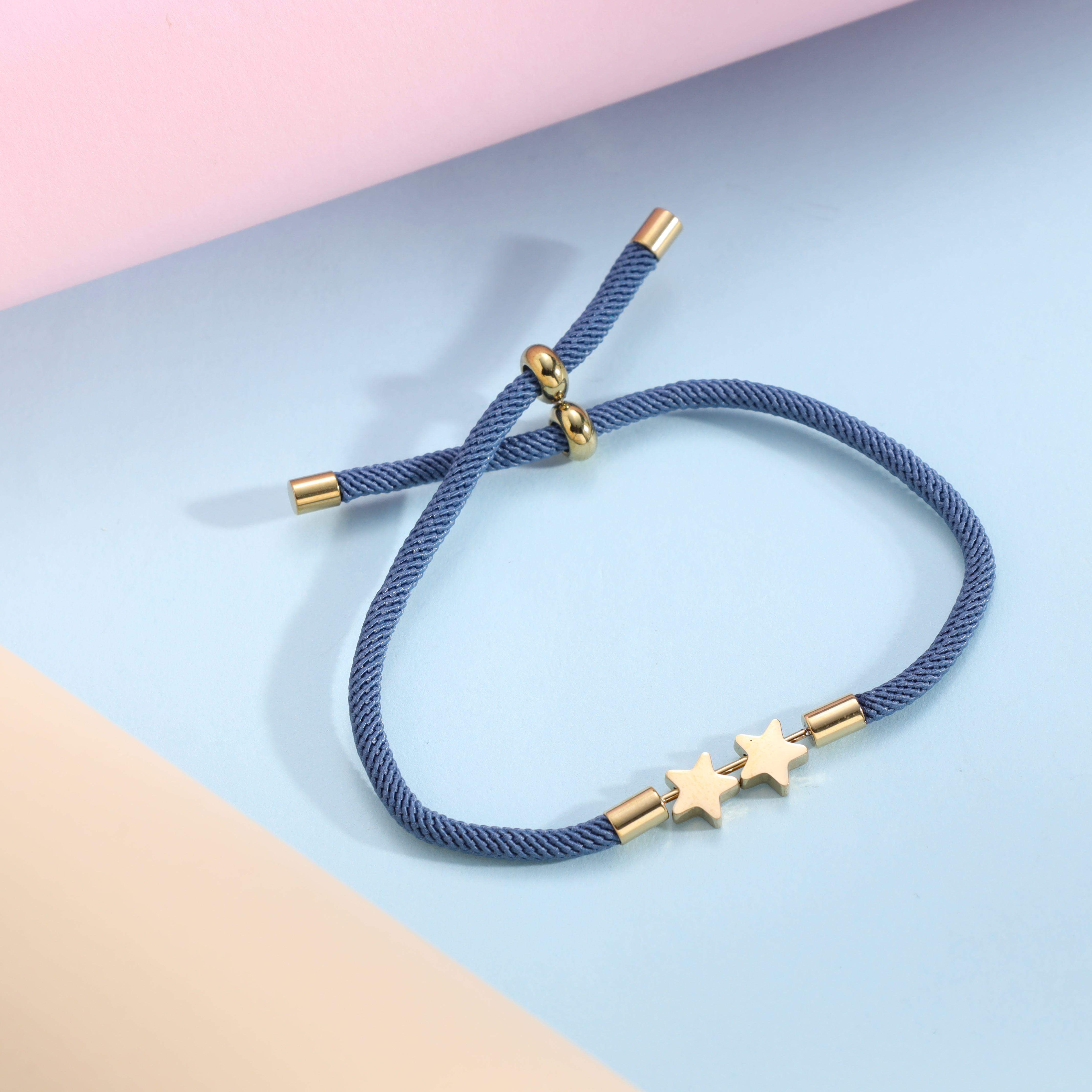 Damen Armband mit Stern aus Edelstahl 18K Vergoldet - Taipan Schmuck